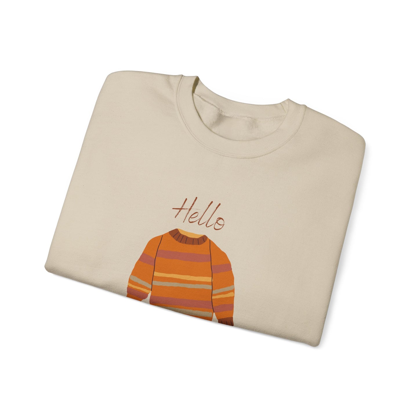 Hello Sweater Weather Unisex Heavy Blend™ Crewneck Sweatshirt