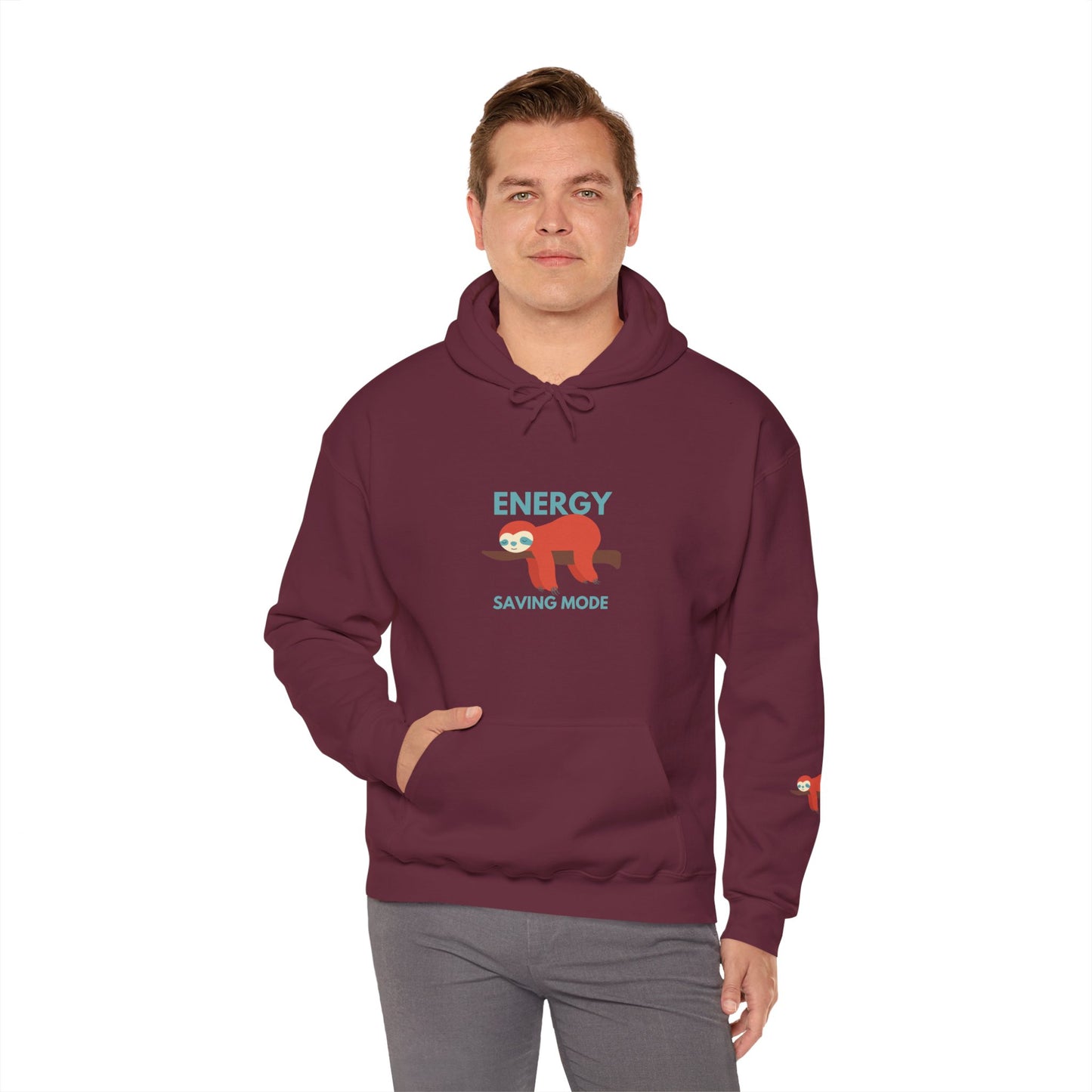 Energy Saving Mode Unisex Heavy Blend™ Hooded Sweatshirt