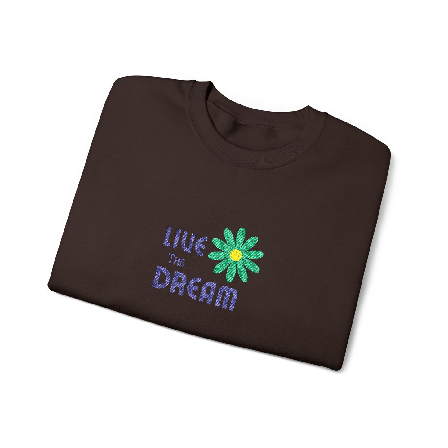 Live The Dream Unisex Heavy Blend™ Crewneck Sweatshirt