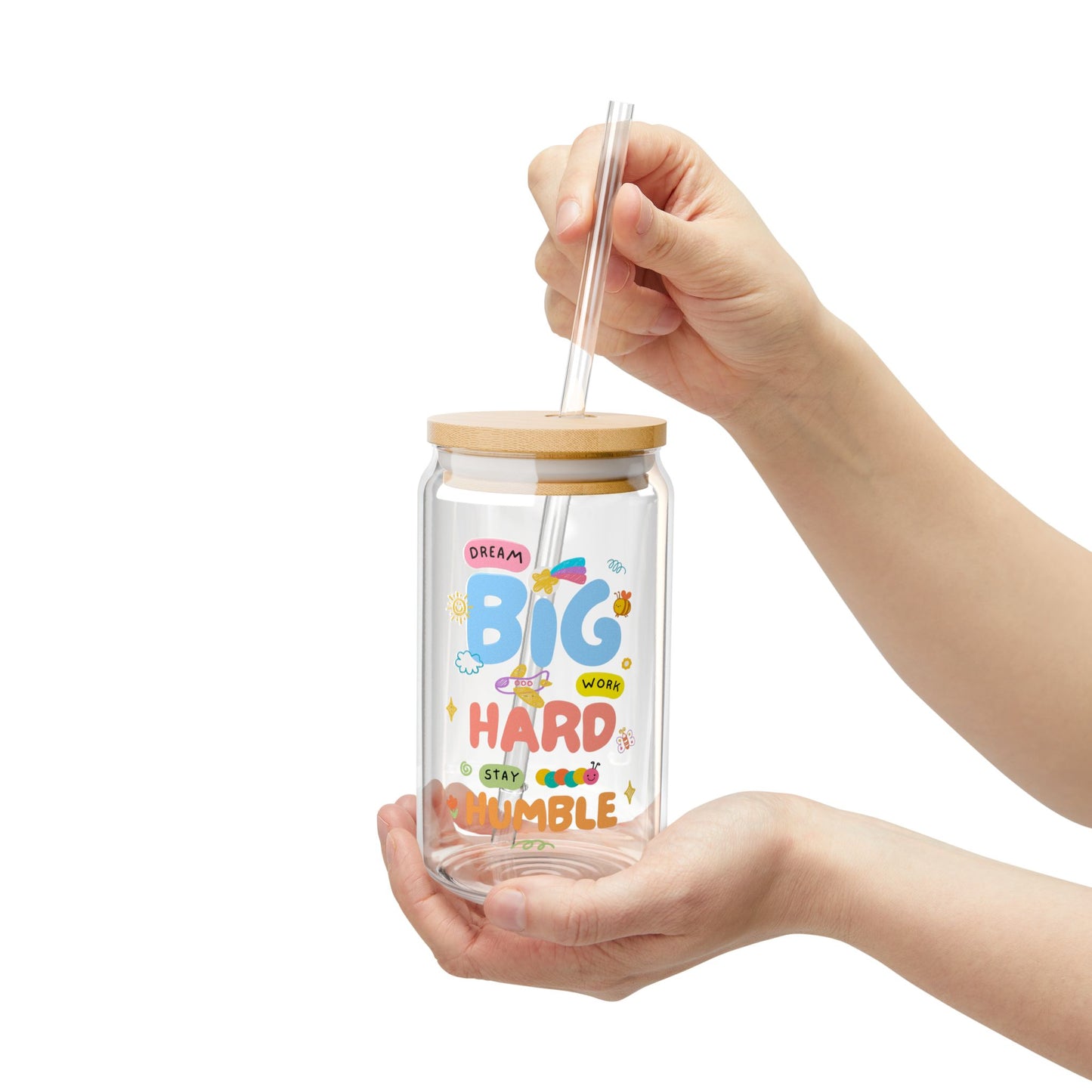 Dream Big Sipper Glass, 16oz
