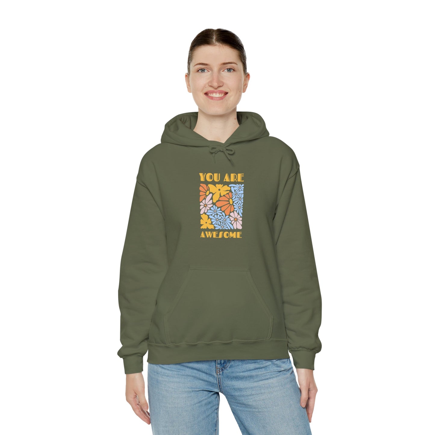 You Are Awesome Unisex Heavy Blend™ Hooded Sweatshirt