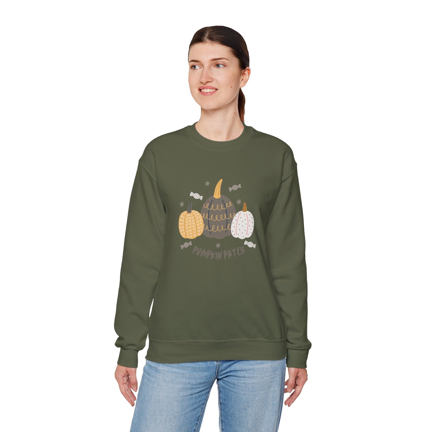 Pumpkin Patch Unisex Heavy Blend™ Crewneck Sweatshirt