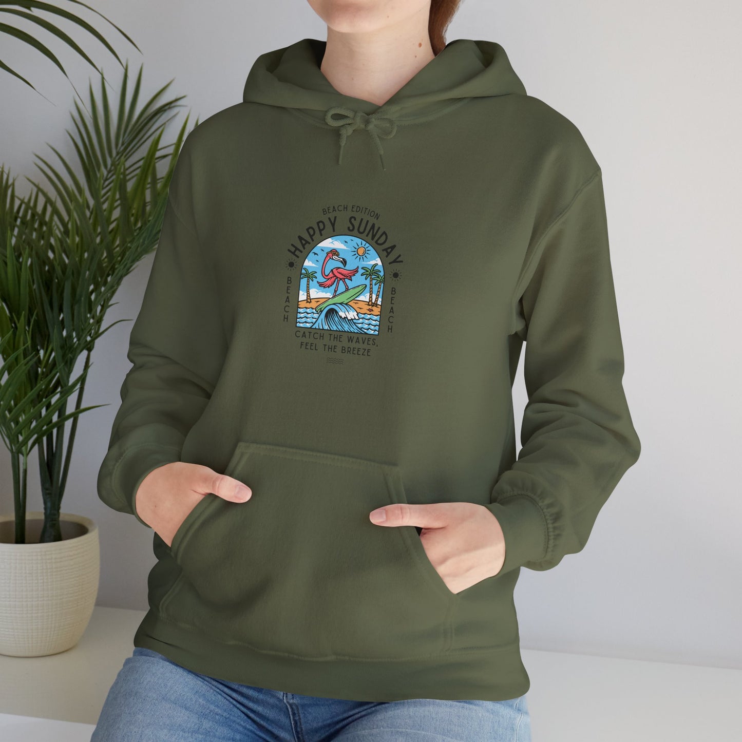 Happy Sunday Unisex Heavy Blend™ Hooded Sweatshirt