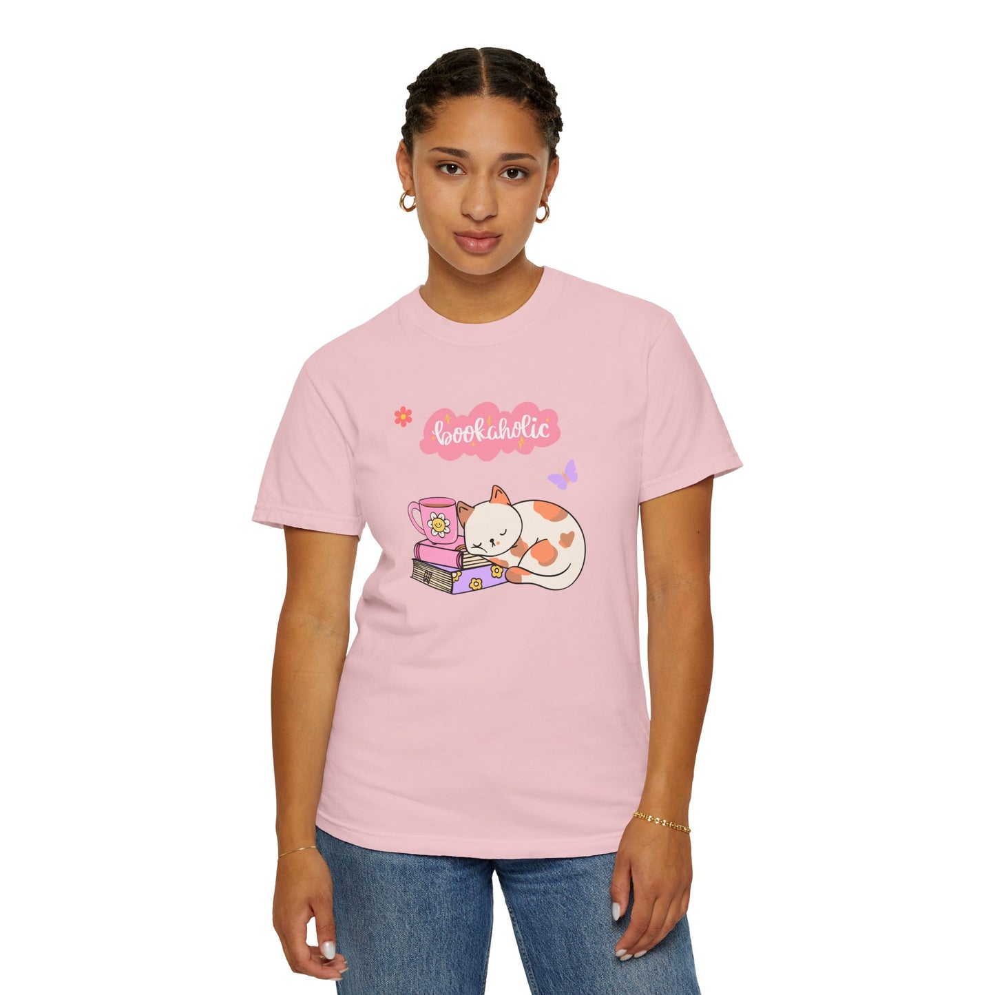 Bookaholic Unisex Garment-Dyed T-shirt
