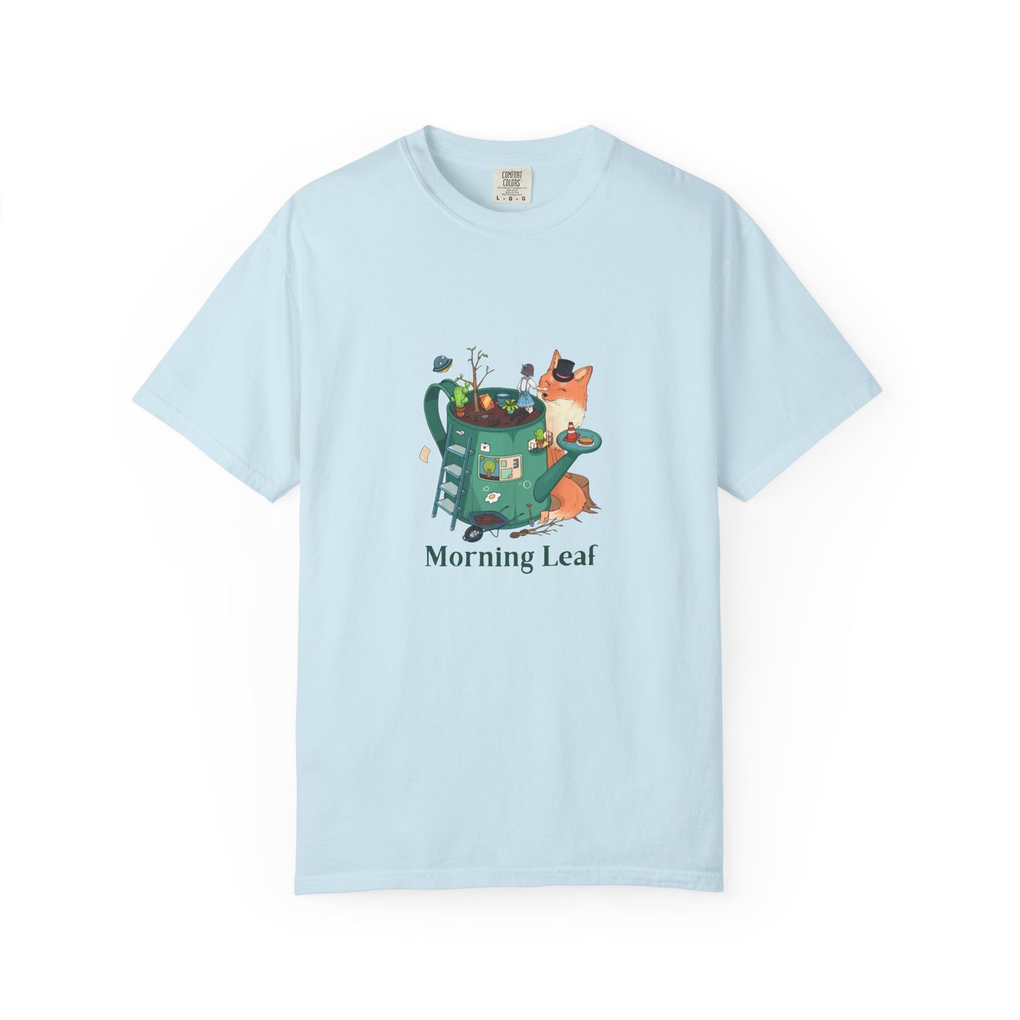 Morning Leaf Unisex Garment-Dyed T-shirt