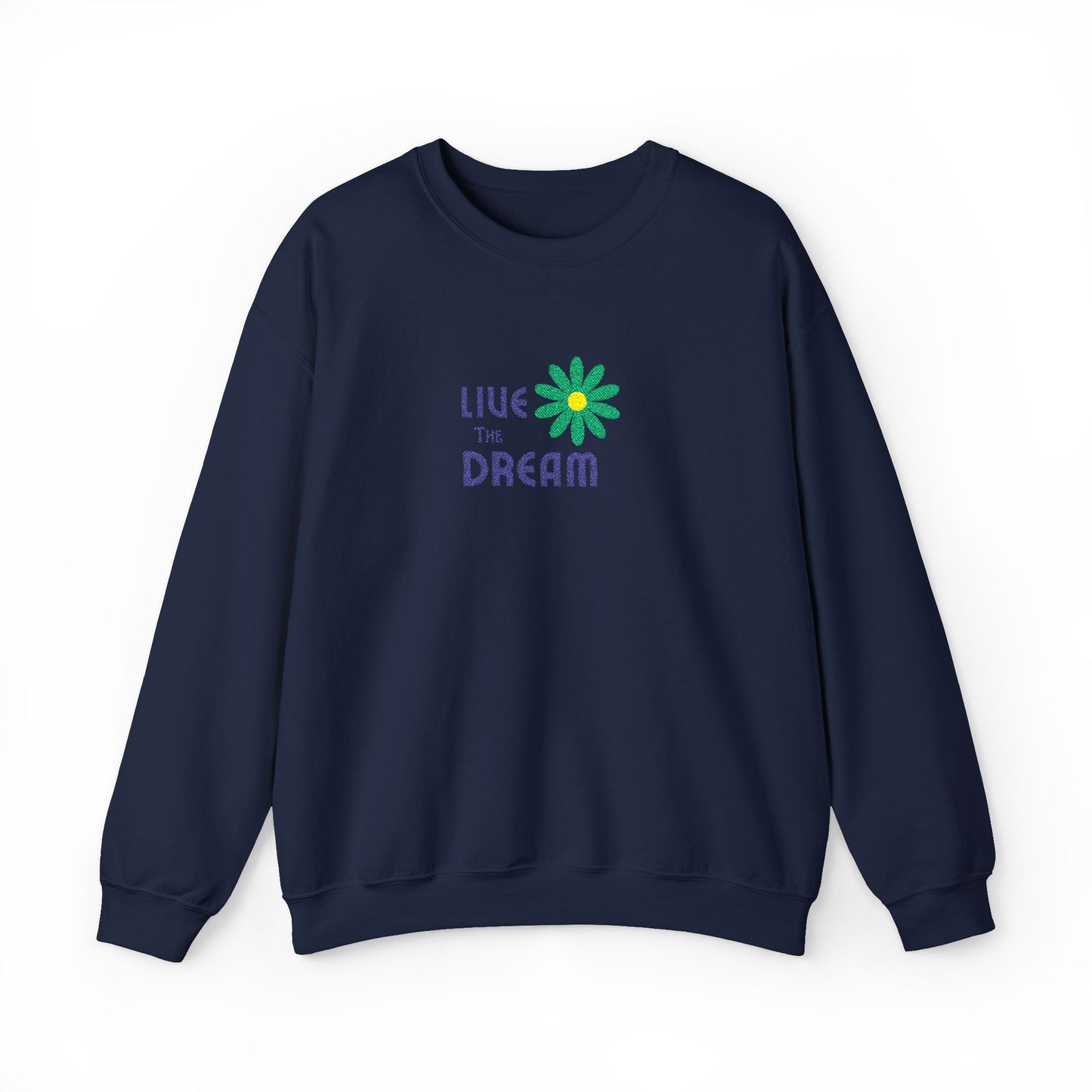 Live The Dream Unisex Heavy Blend™ Crewneck Sweatshirt