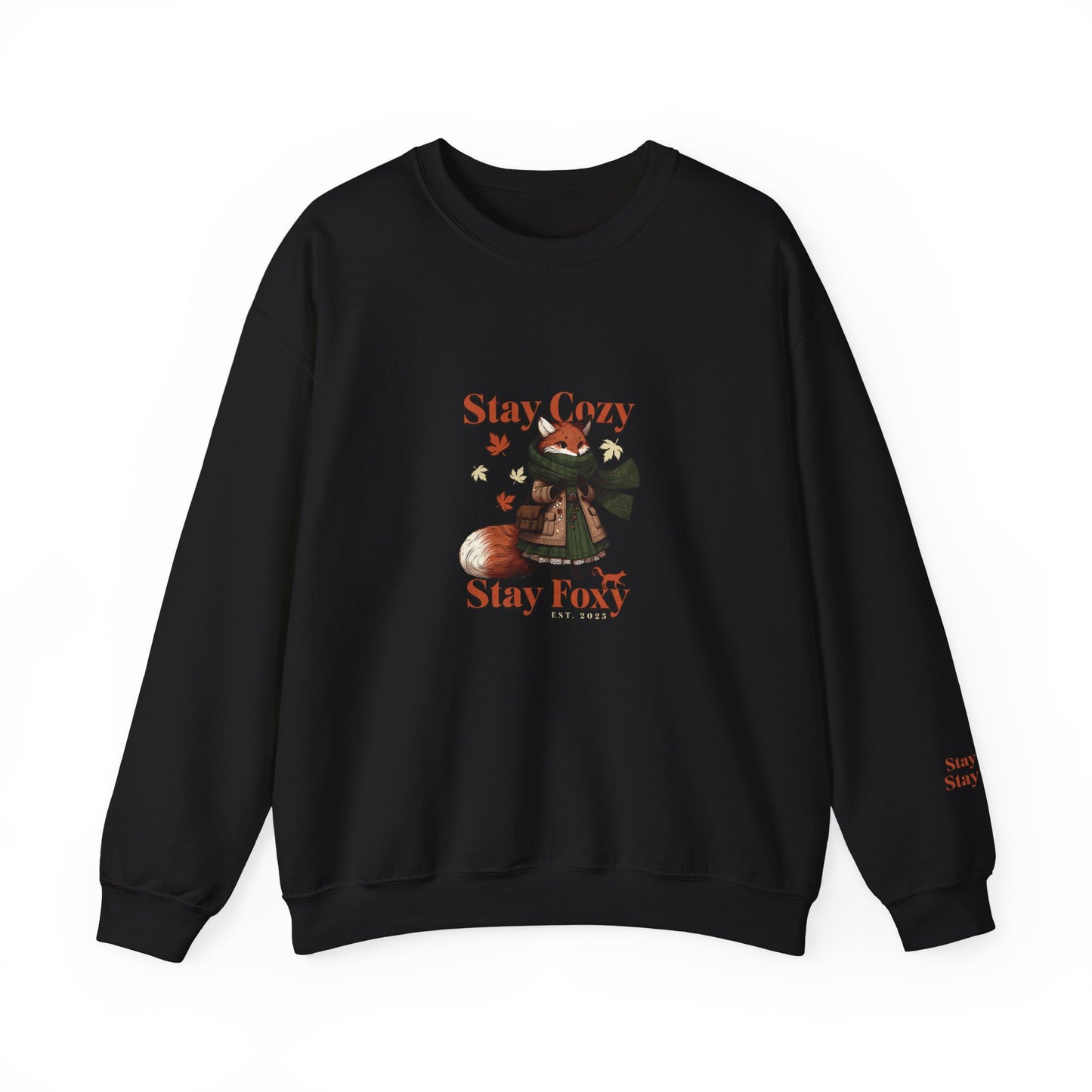 Stay Cozy Stay Foxy Women's Heavy Blend™ Crewneck Sweatshirt