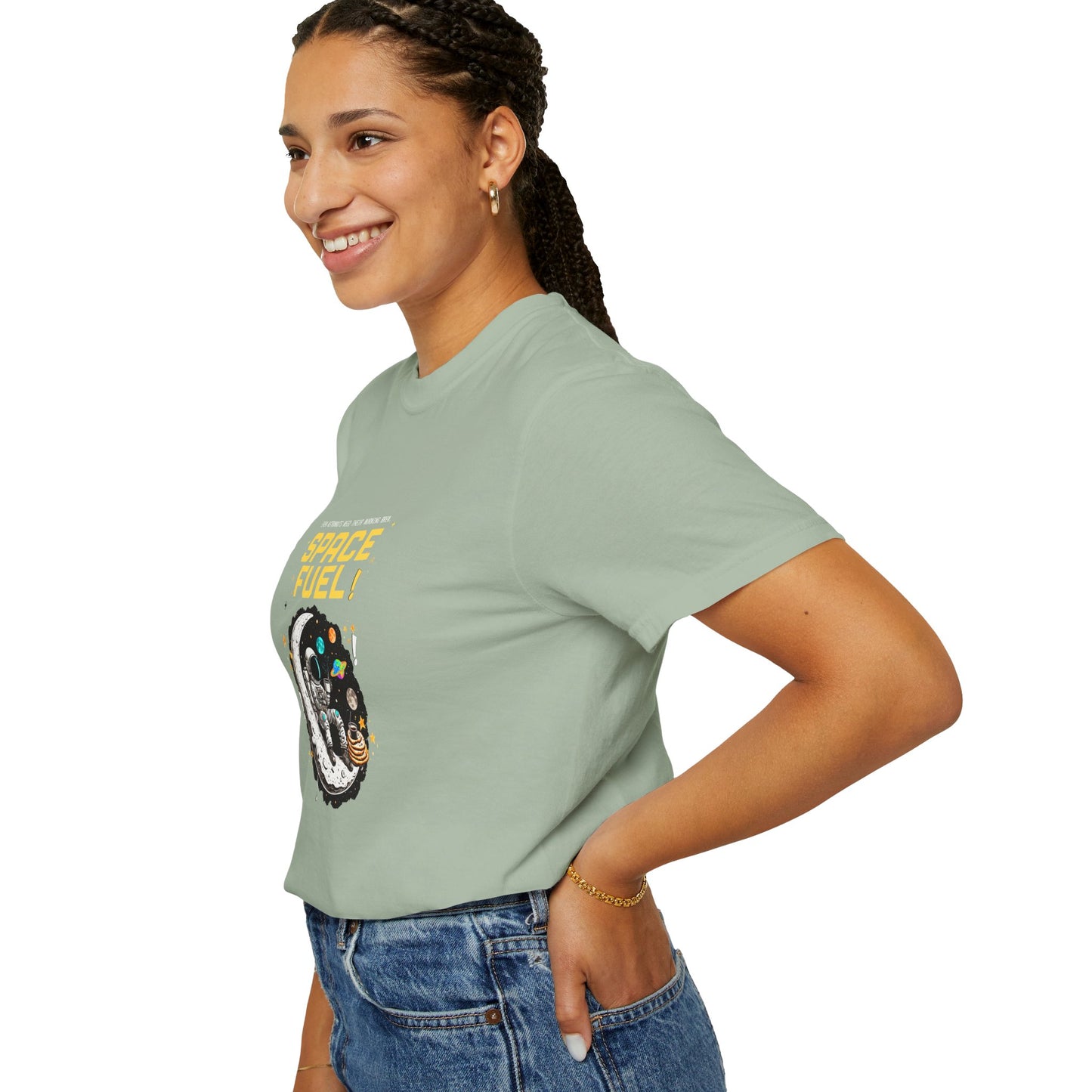 Space Fuel Unisex Garment-Dyed T-shirt