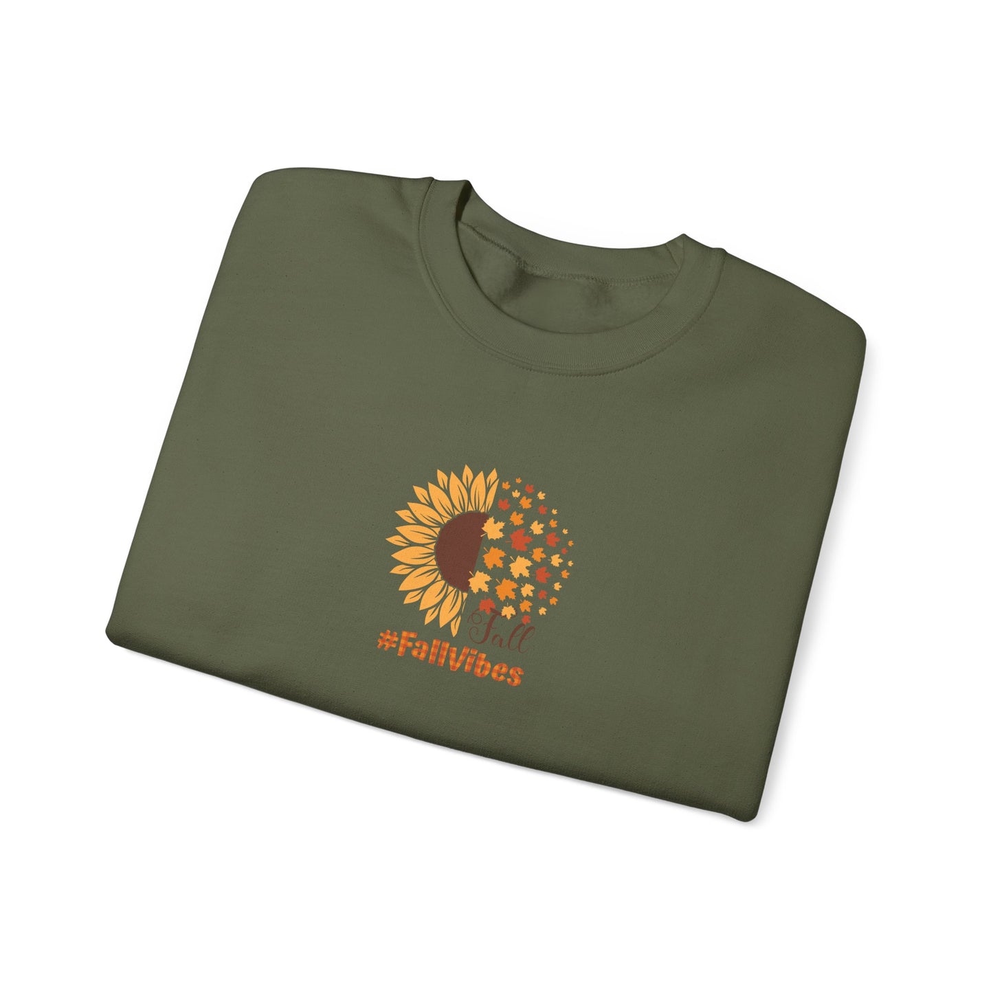 Fall Vibes Unisex Heavy Blend™ Crewneck Sweatshirt