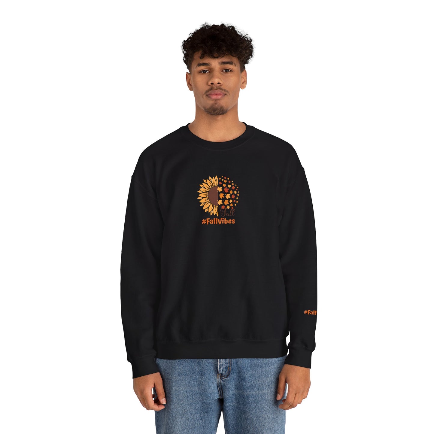 Fall Vibes Unisex Heavy Blend™ Crewneck Sweatshirt