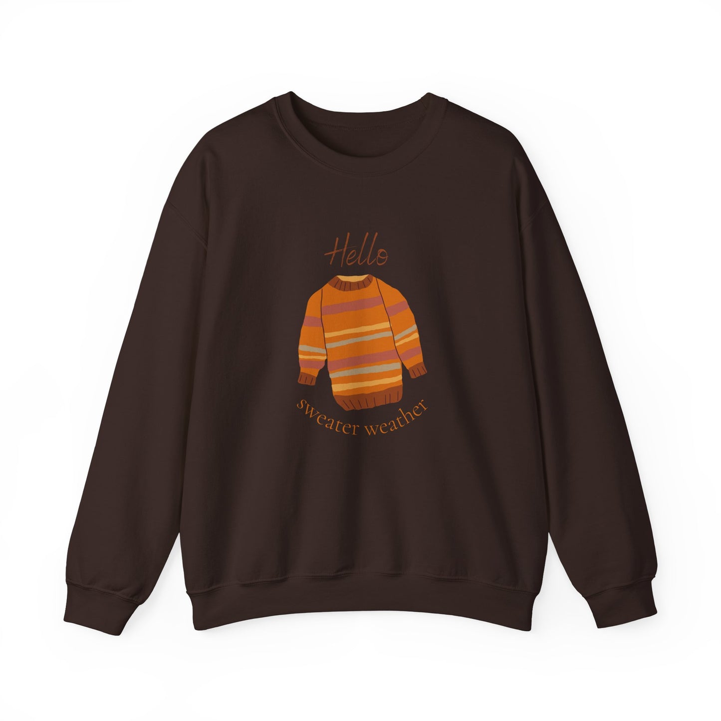 Hello Sweater Weather Unisex Heavy Blend™ Crewneck Sweatshirt