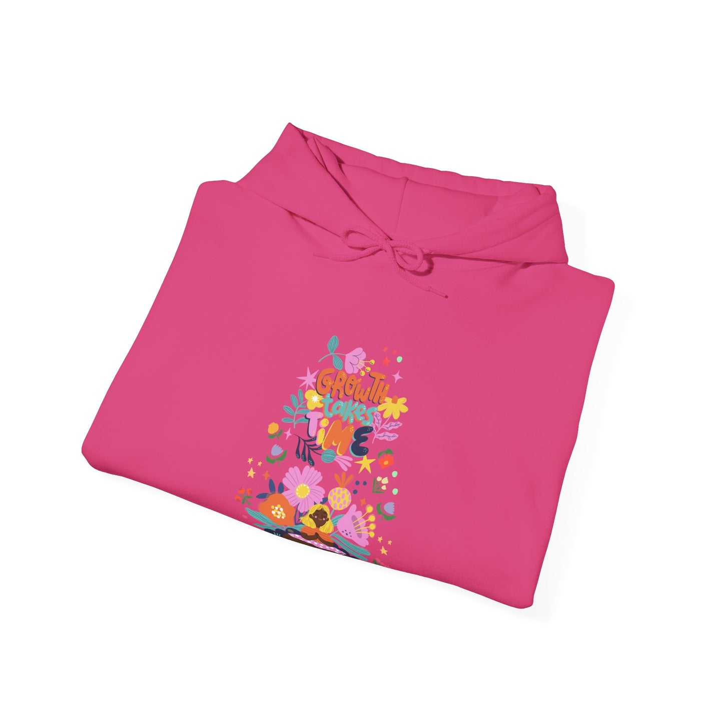 Growth Takes Time Women's Heavy Blend™ Hooded Sweatshirt