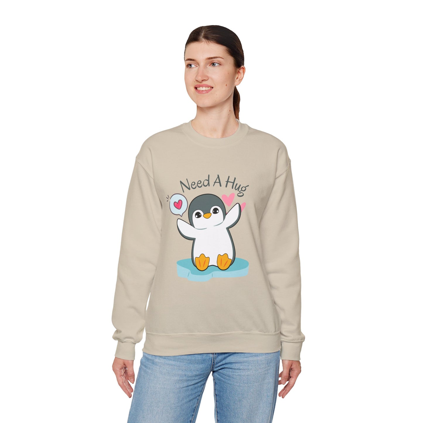 Need A Hug Women's Heavy Blend™ Crewneck Sweatshirt