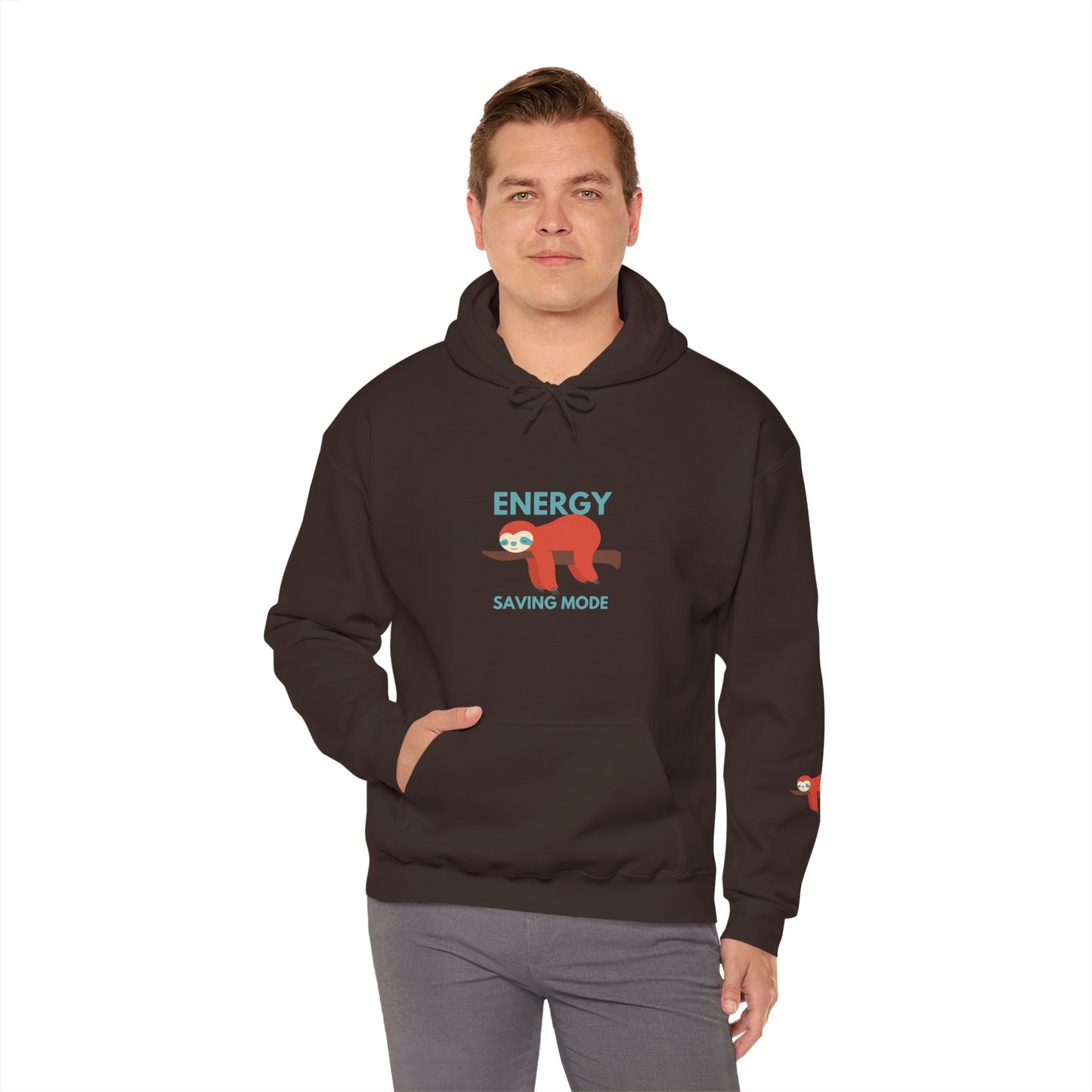 Energy Saving Mode Unisex Heavy Blend™ Hooded Sweatshirt
