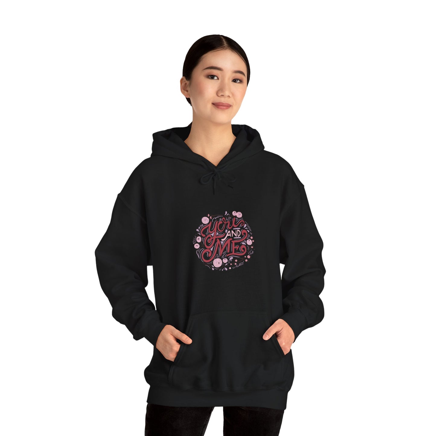 You And Me Women's Heavy Blend™ Hooded Sweatshirt