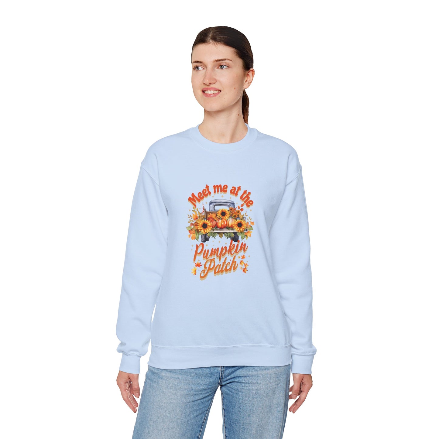 Meet Me At The Pumpkin Patch Unisex Heavy Blend™ Crewneck Sweatshirt