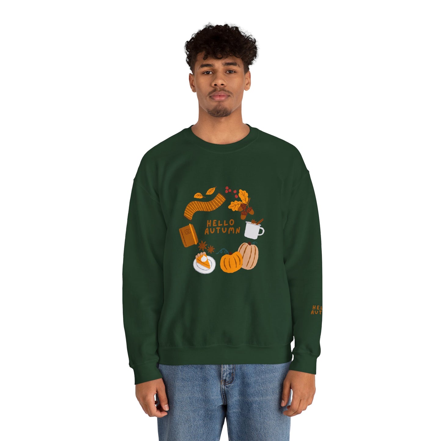 Colourful Autumn Unisex Heavy Blend™ Crewneck Sweatshirt