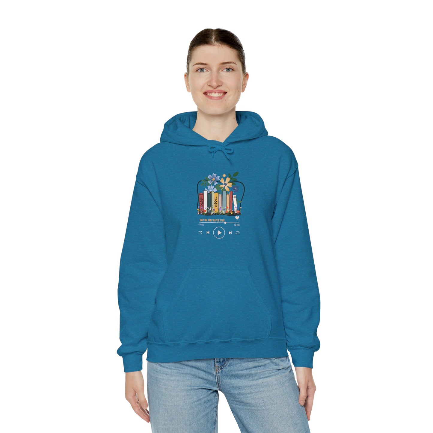 Only One More Chapter To Go Unisex Heavy Blend™ Hooded Sweatshirt