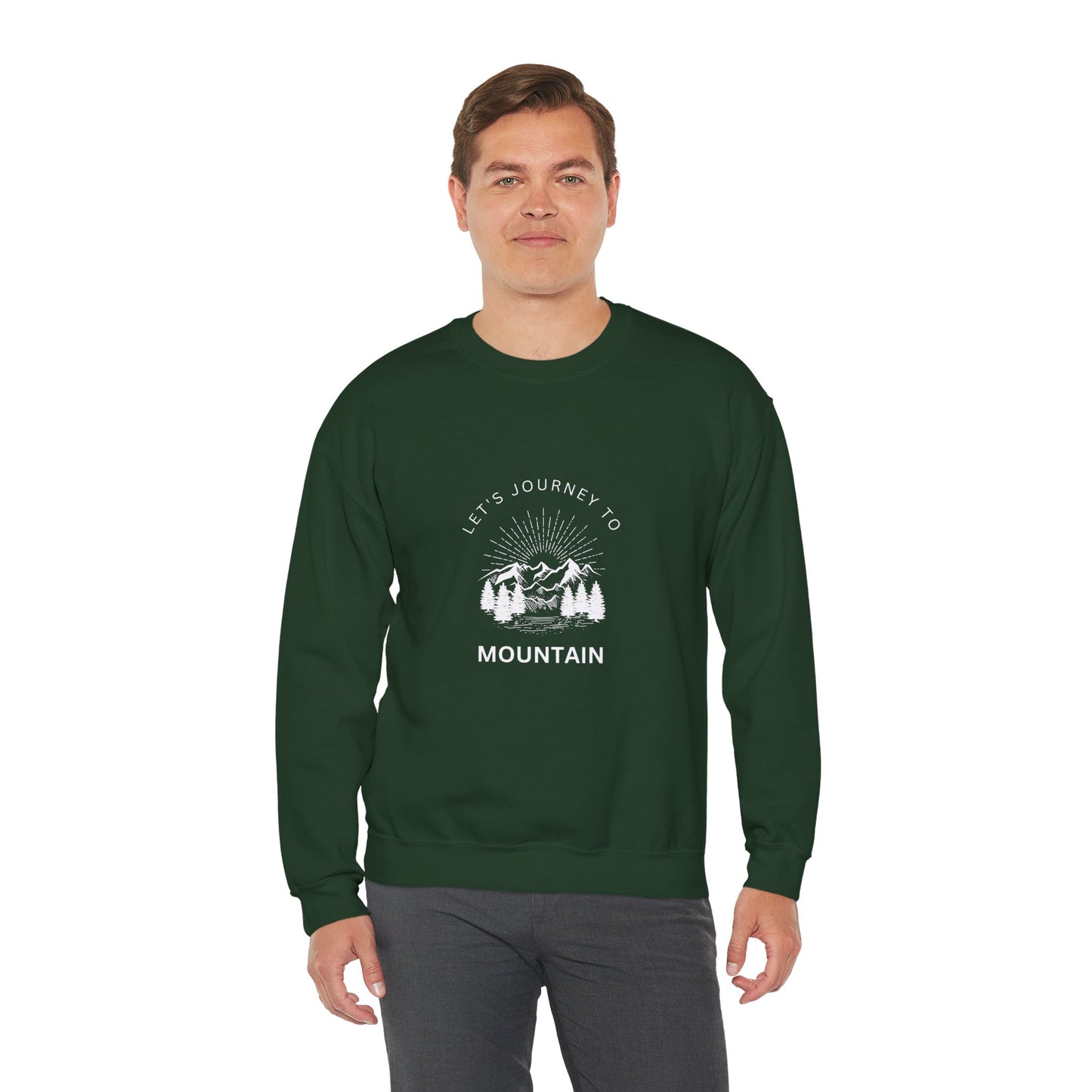 Mountain Unisex Heavy Blend™ Crewneck Sweatshirt