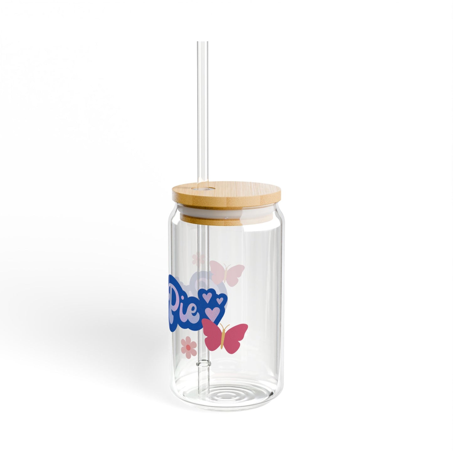 Cutie Pie Sipper Glass, 16oz