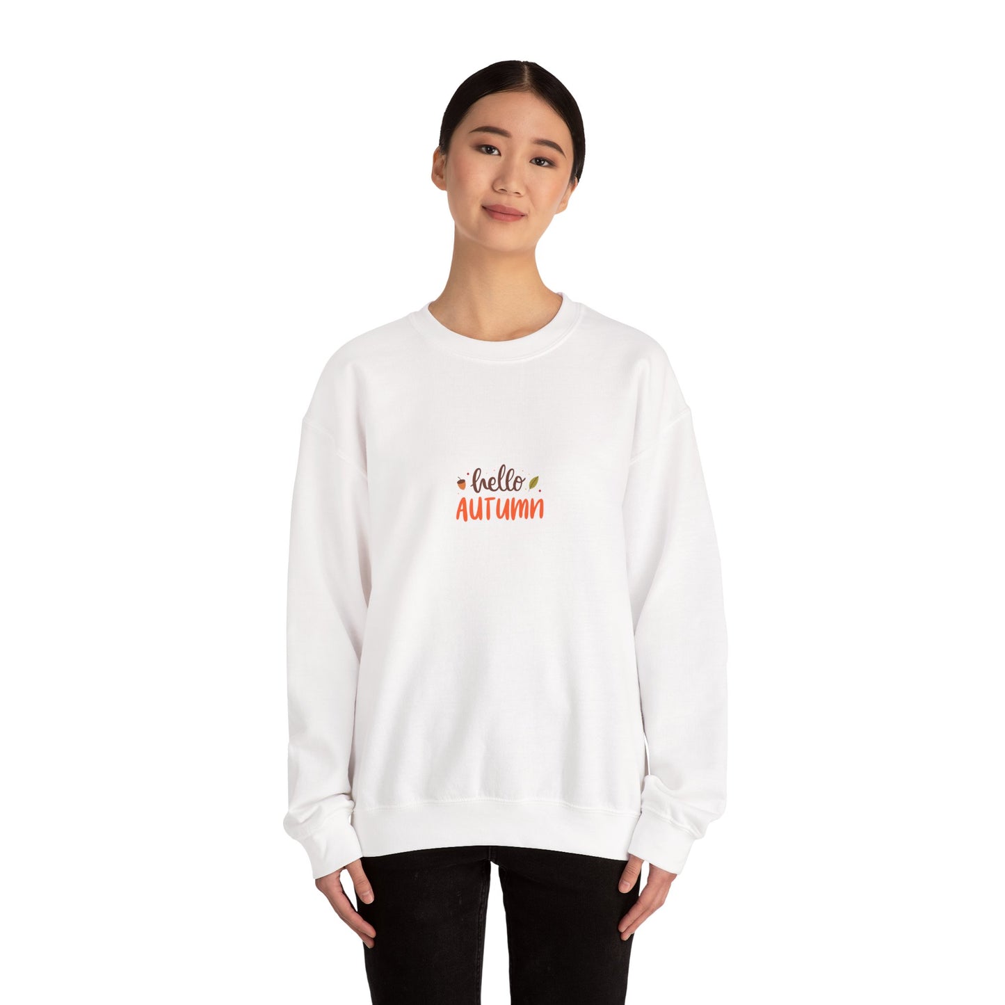 Beige Bird Women's Heavy Blend™ Crewneck Sweatshirt