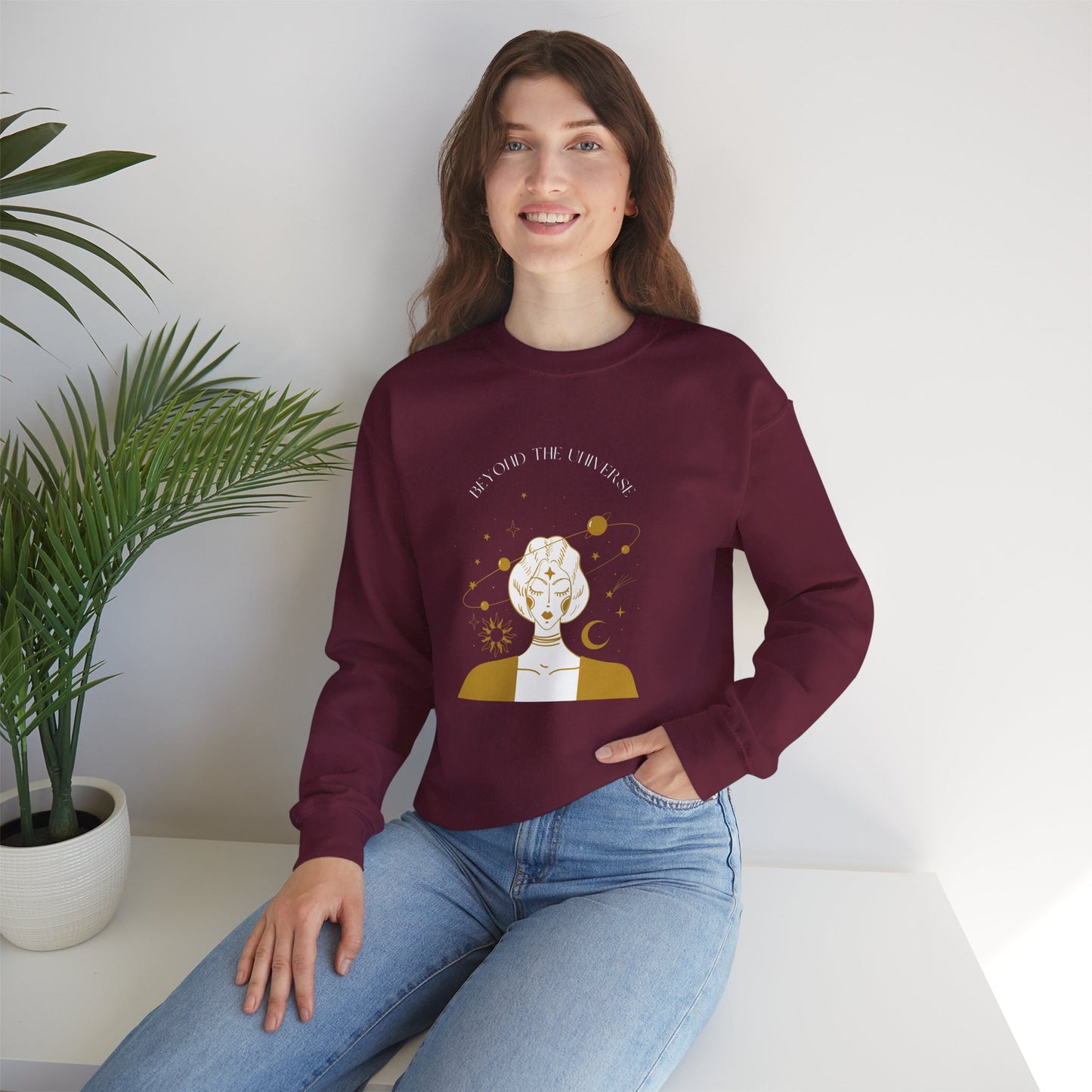 Beyond The Universe Women's Heavy Blend™ Crewneck Sweatshirt
