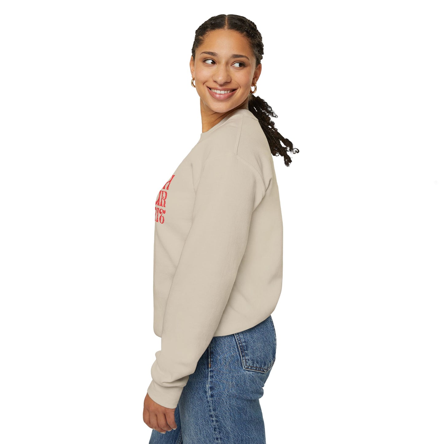 Push Your Limits Unisex Heavy Blend™ Crewneck Sweatshirt (Embroidery Decoration)