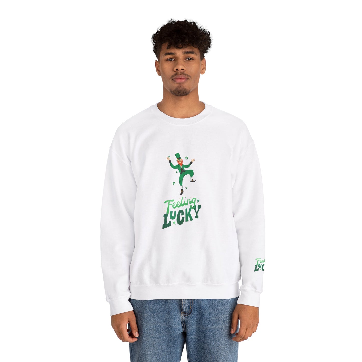 Feeling Lucky Unisex Heavy Blend™ Crewneck Sweatshirt