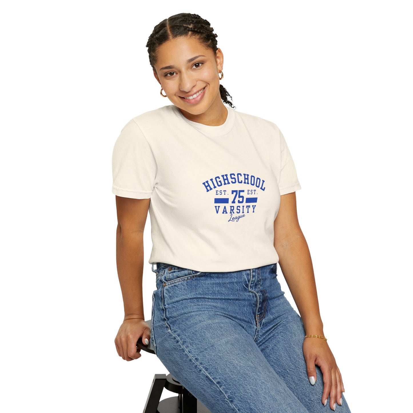 High School Varsity League Unisex Garment-Dyed T-shirt