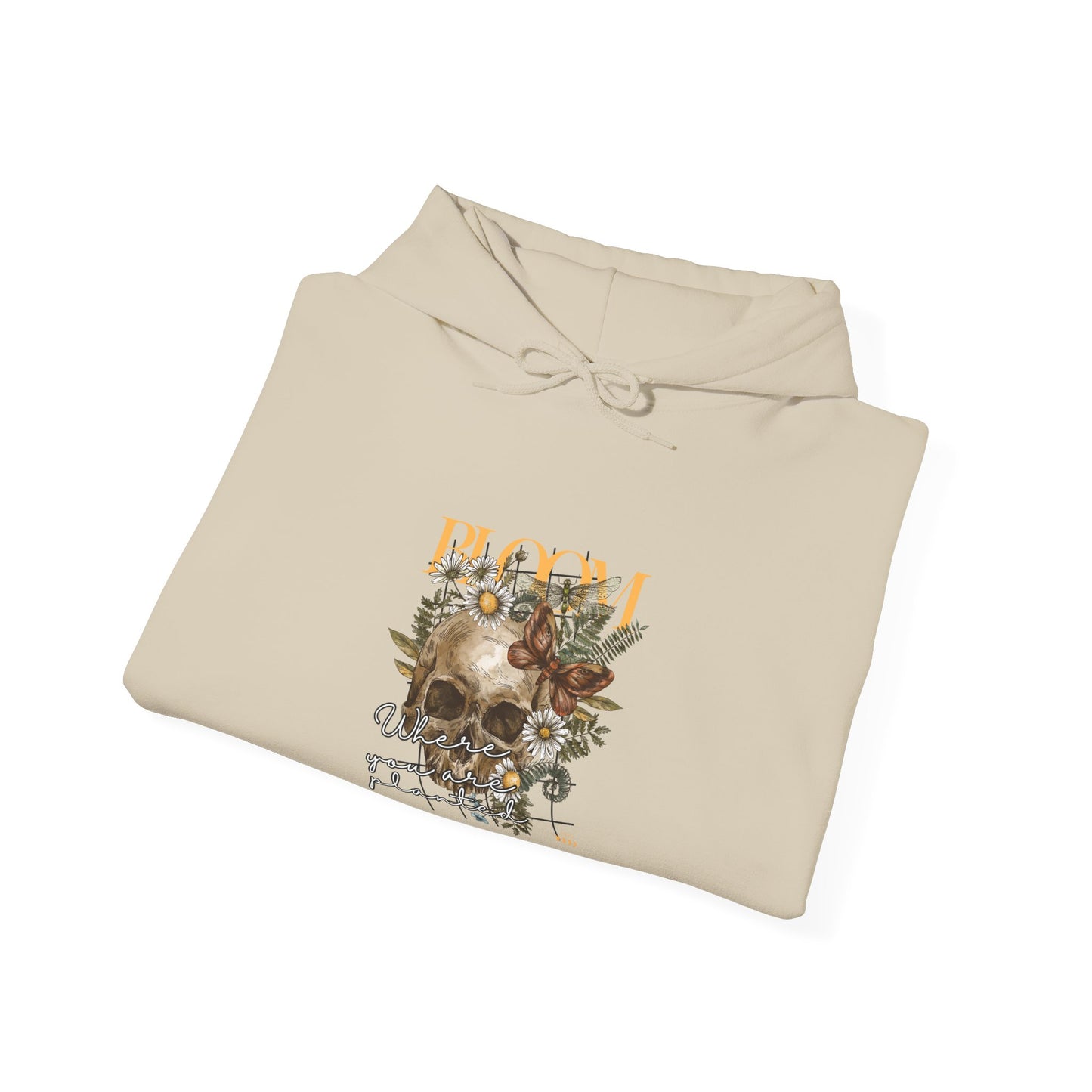 Bloom Where You Are Planted Unisex Heavy Blend™ Hooded Sweatshirt