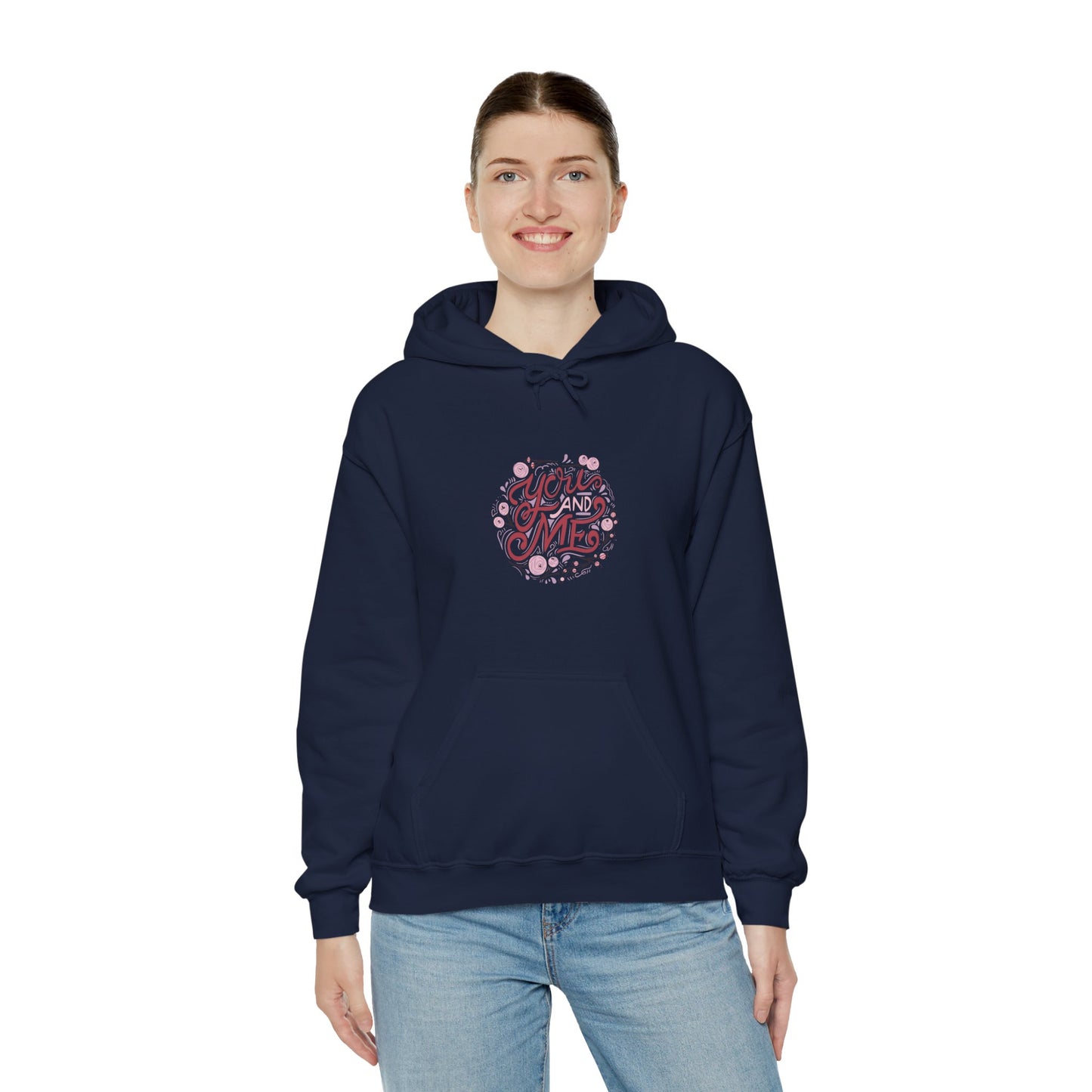 You And Me Women's Heavy Blend™ Hooded Sweatshirt