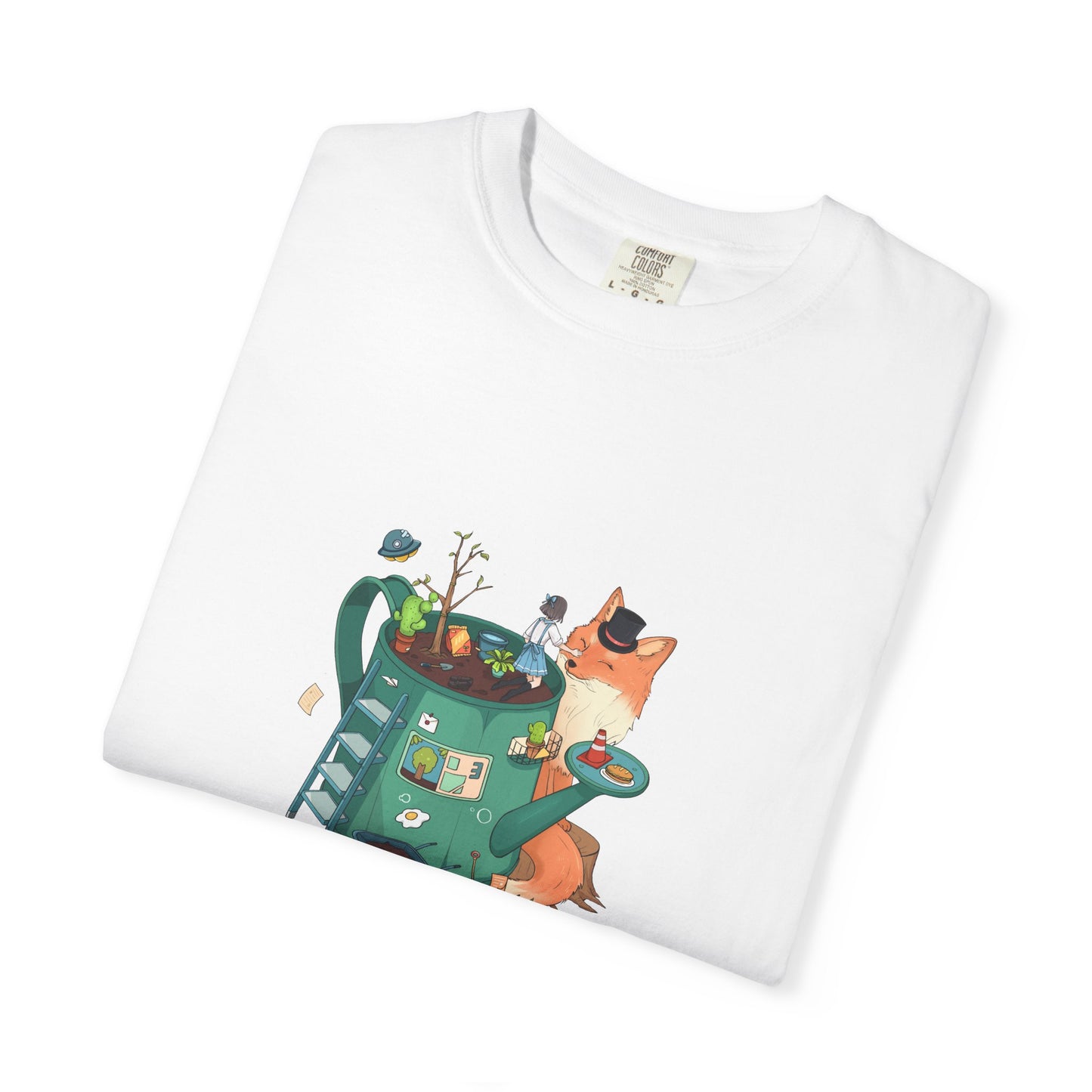 Morning Leaf Unisex Garment-Dyed T-shirt