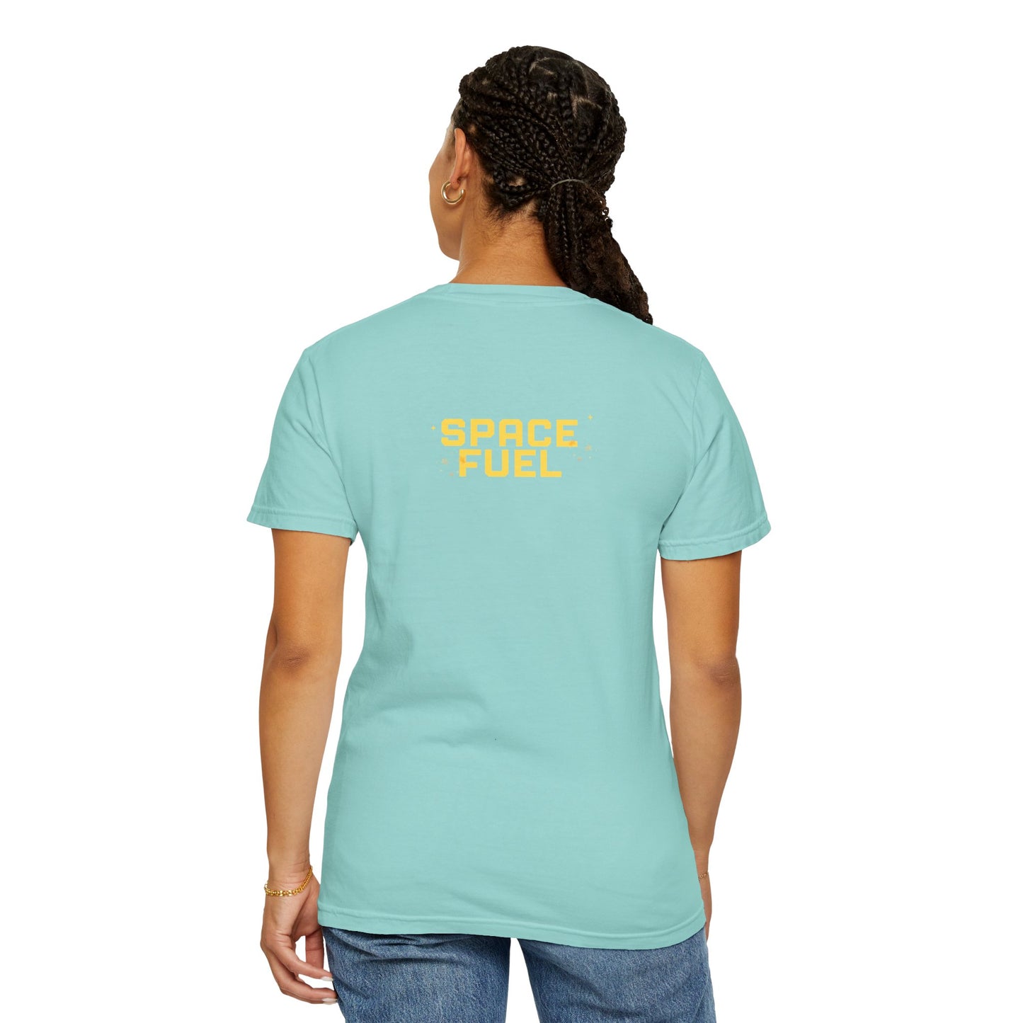 Space Fuel Unisex Garment-Dyed T-shirt