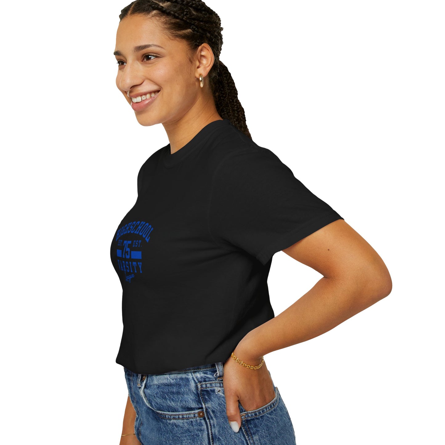 High School Varsity League Unisex Garment-Dyed T-shirt