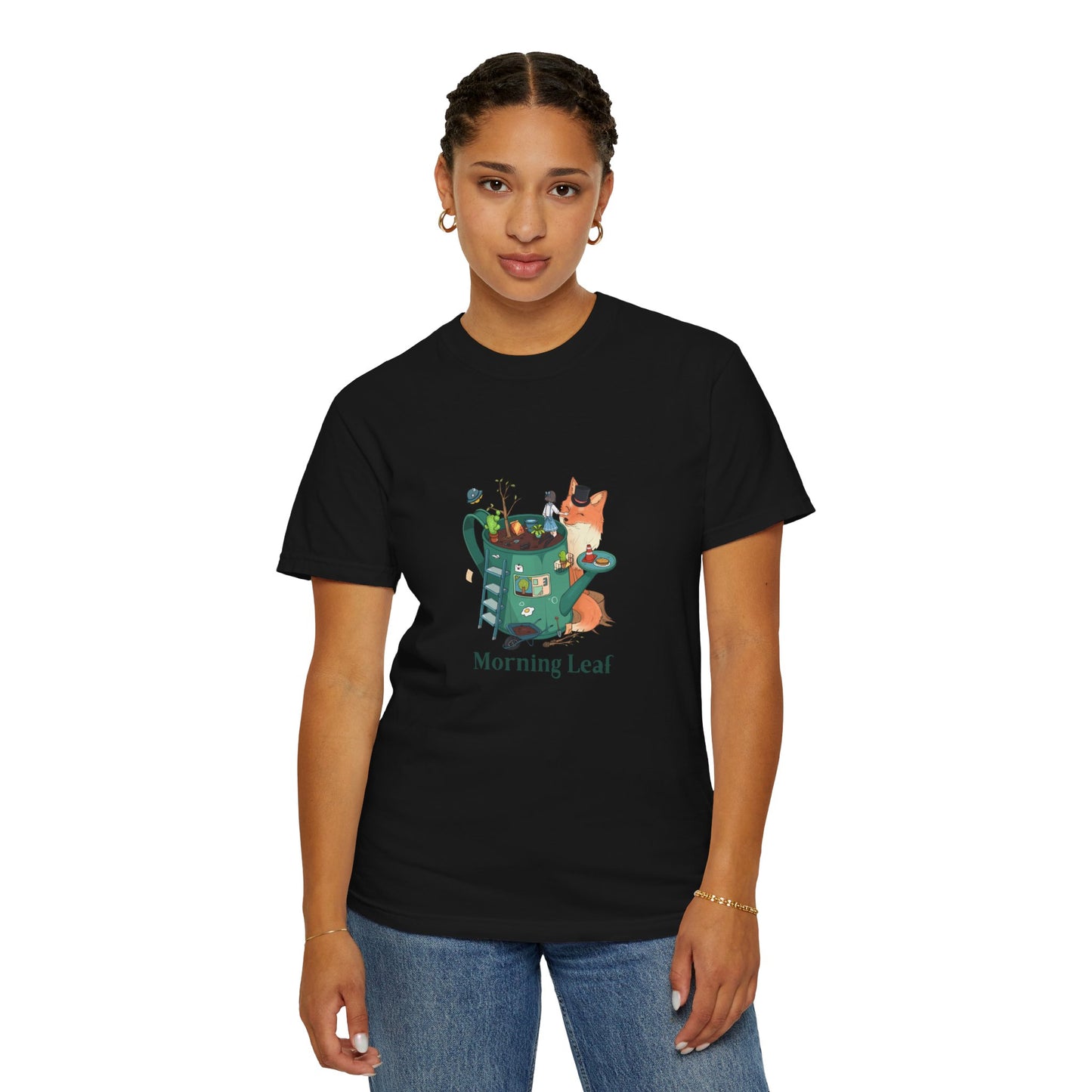 Morning Leaf Unisex Garment-Dyed T-shirt