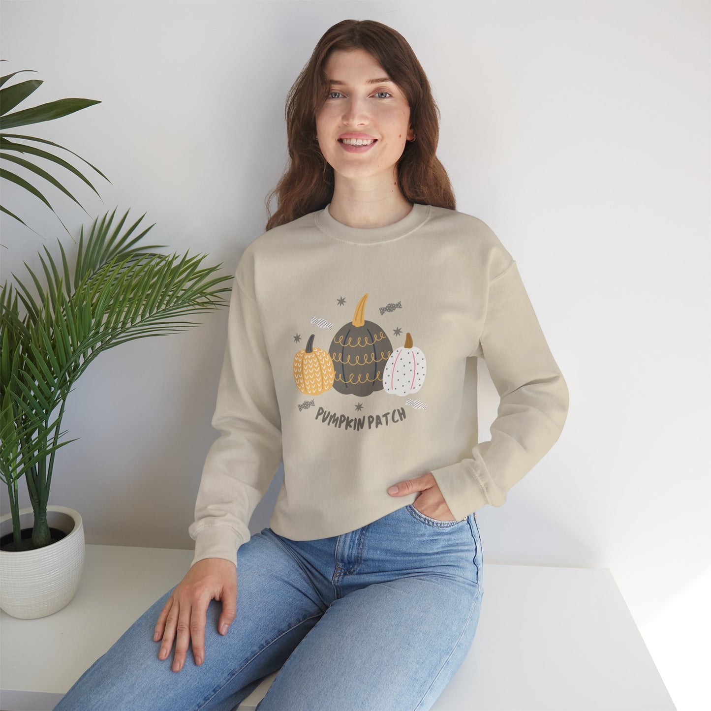 Pumpkin Patch Unisex Heavy Blend™ Crewneck Sweatshirt