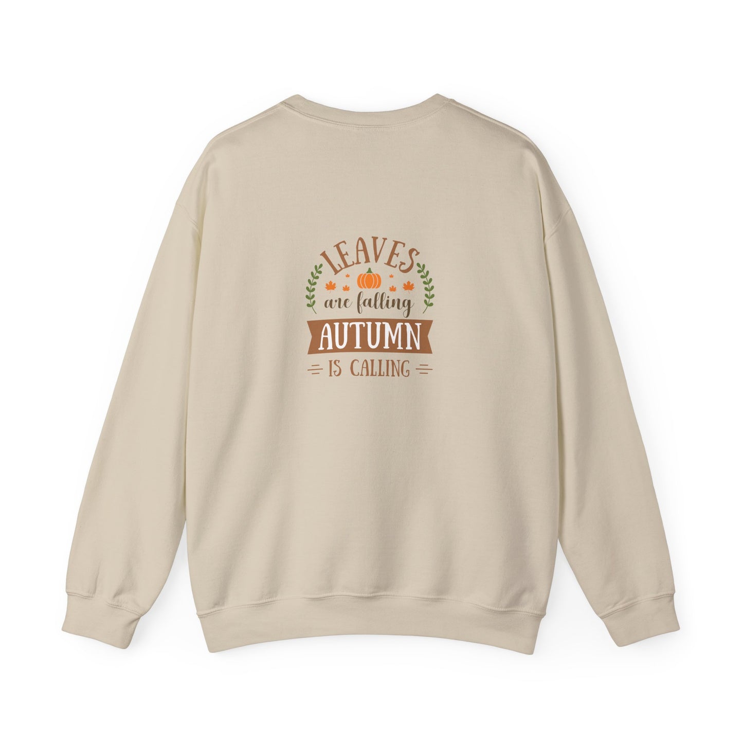 Leaves Are Falling Autumn Is Calling Unisex Heavy Blend™ Crewneck Sweatshirt