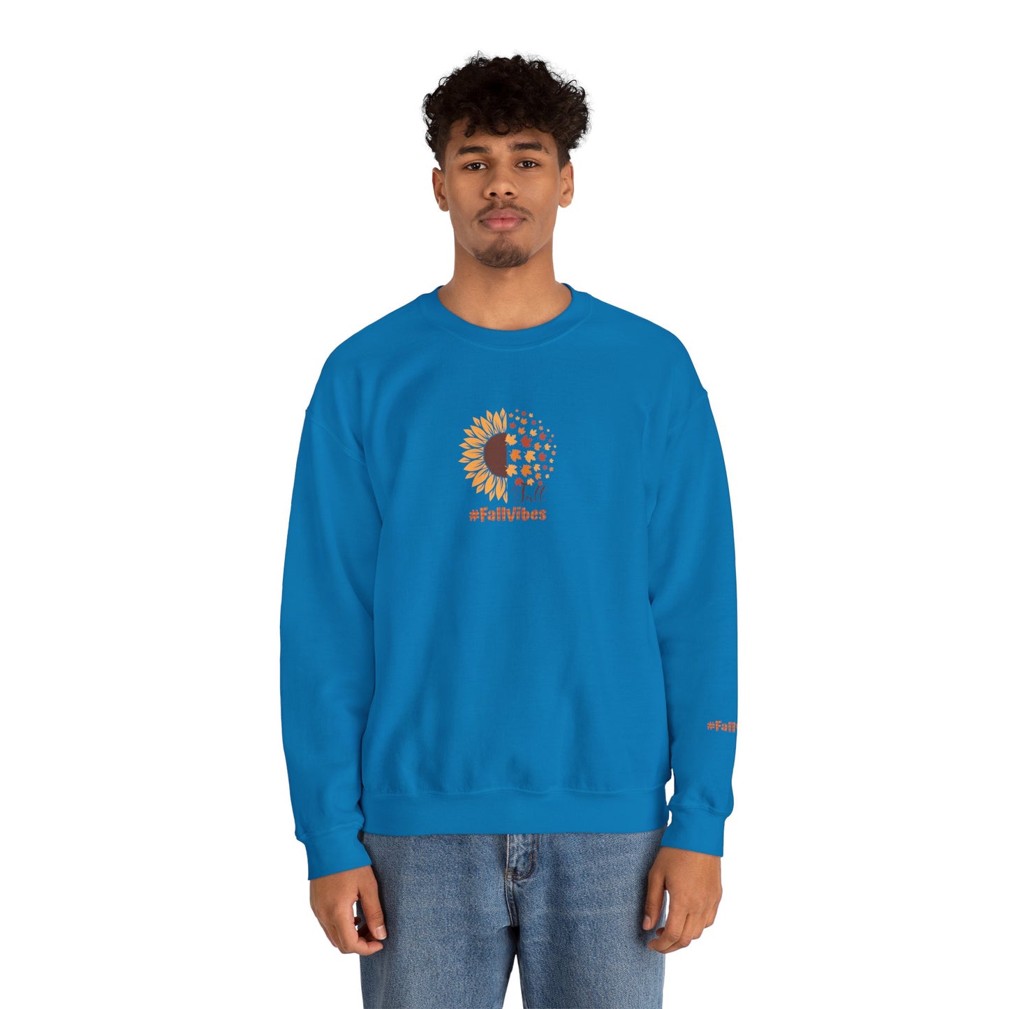 Fall Vibes Unisex Heavy Blend™ Crewneck Sweatshirt