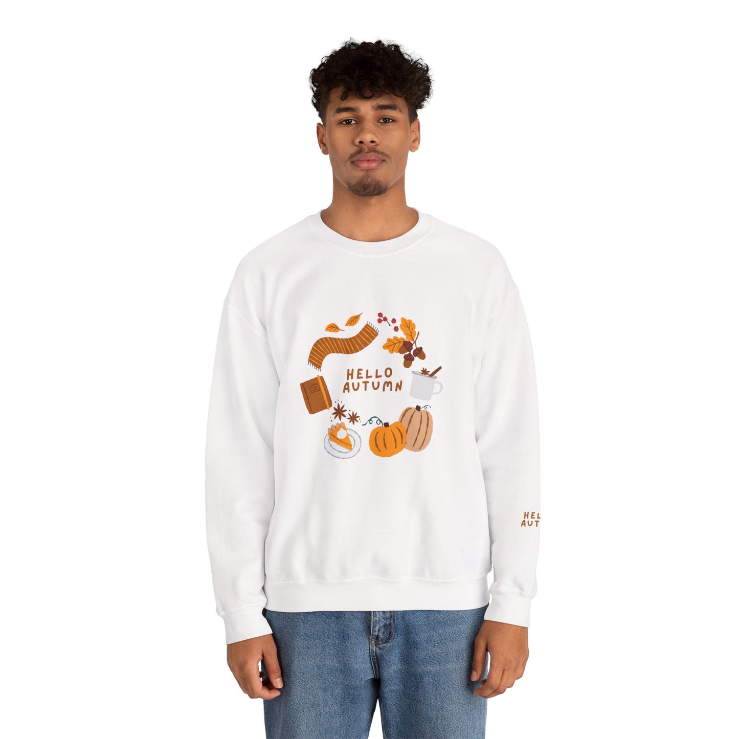 Colourful Autumn Unisex Heavy Blend™ Crewneck Sweatshirt