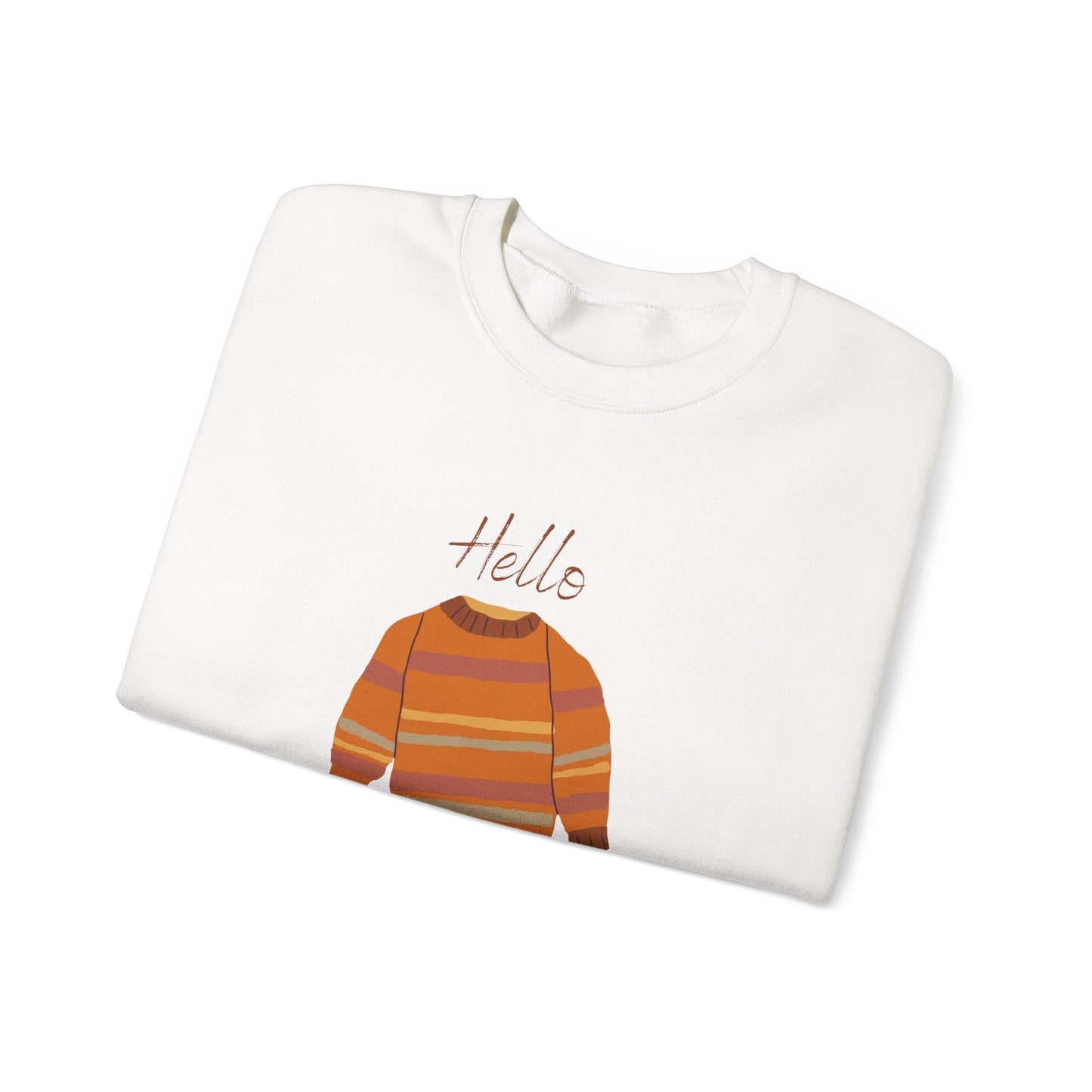 Hello Sweater Weather Unisex Heavy Blend™ Crewneck Sweatshirt