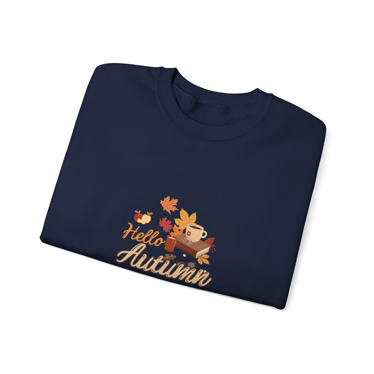 Hello Autumn Season Of Colour Unisex Heavy Blend™ Crewneck Sweatshirt