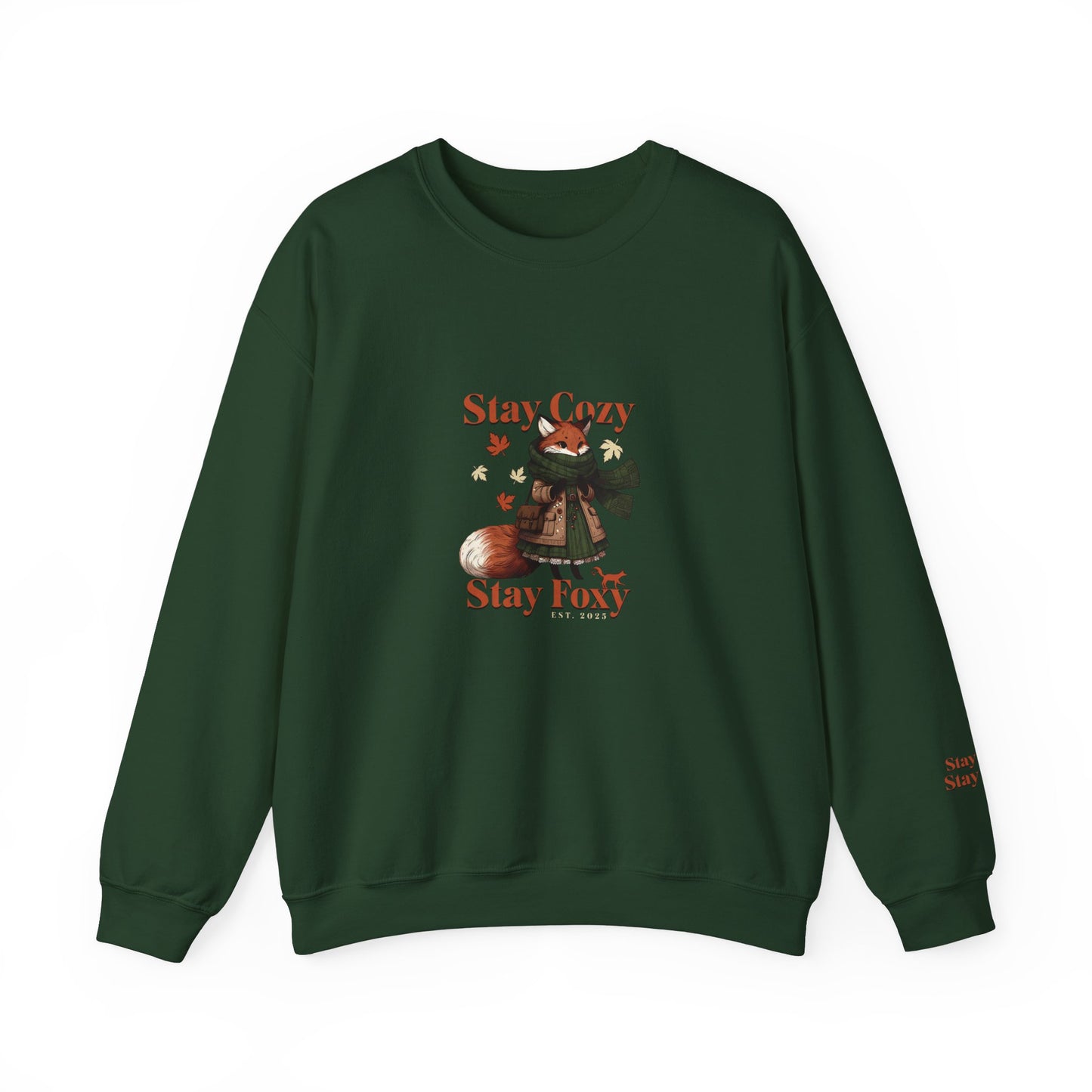 Stay Cozy Stay Foxy Women's Heavy Blend™ Crewneck Sweatshirt