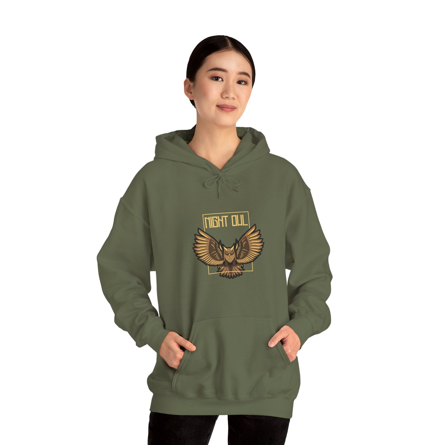Night Owl Unisex Heavy Blend™ Hooded Sweatshirt