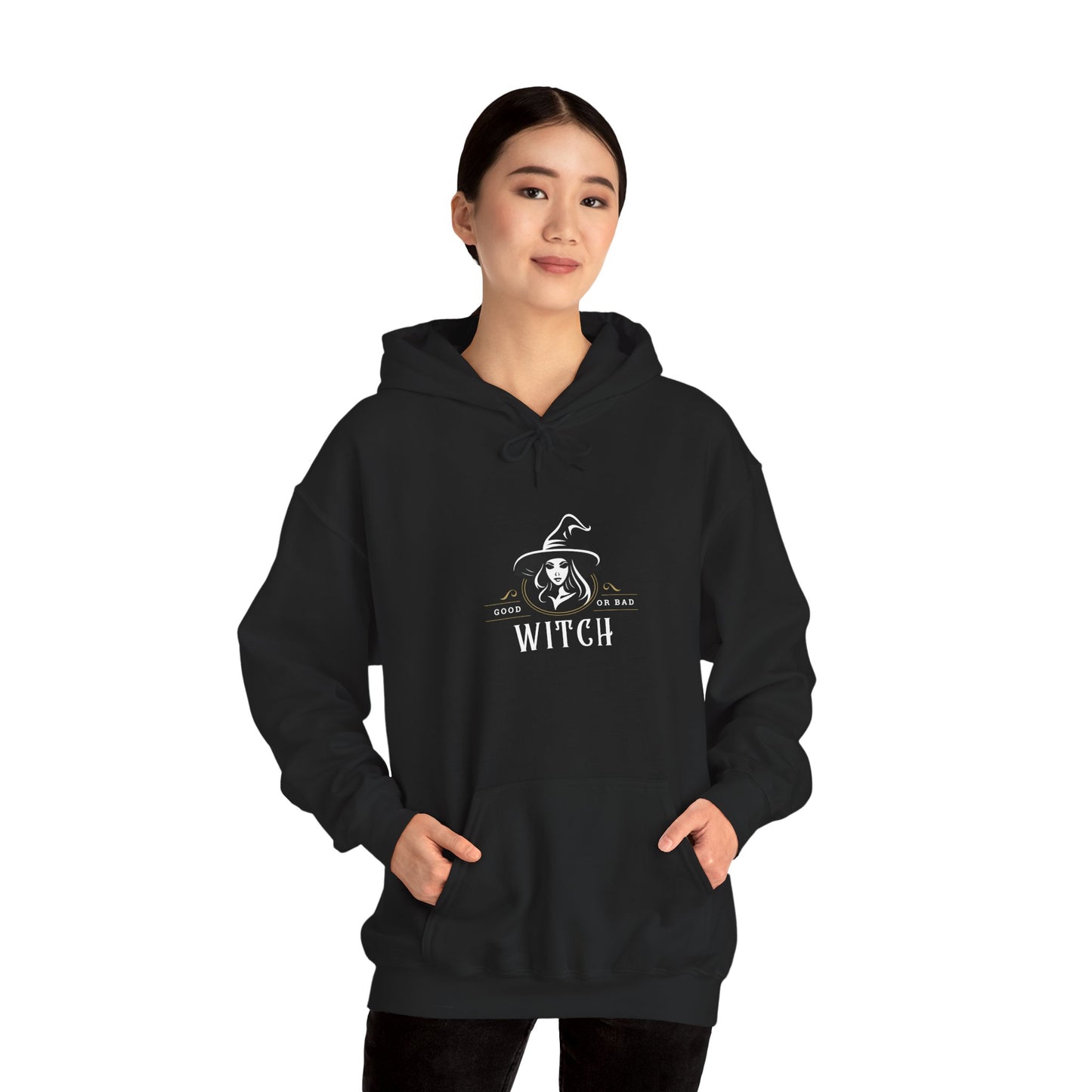Good Or Bad Witch Women's Heavy Blend™ Hooded Sweatshirt