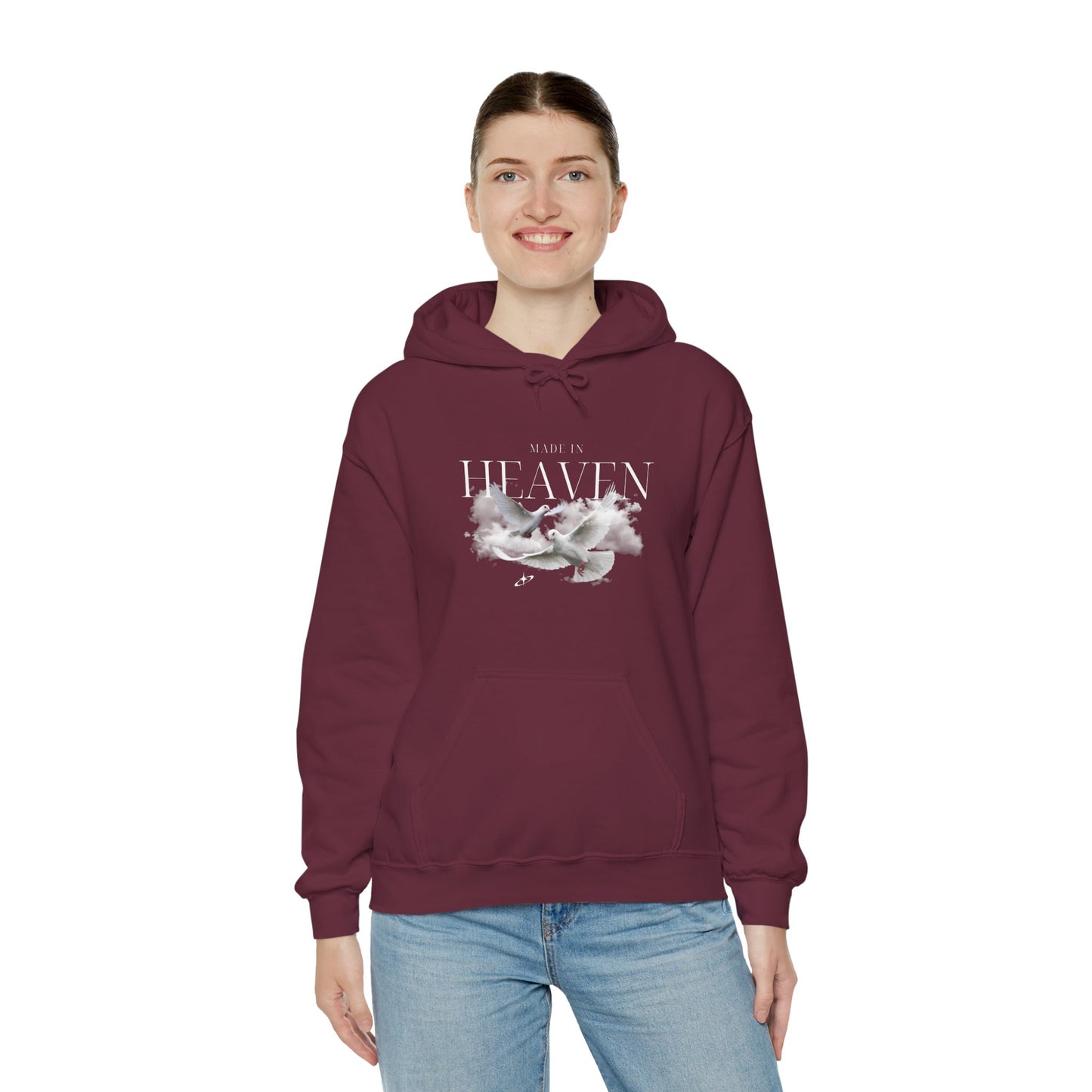 Made In Heaven Women's Heavy Blend™ Hooded Sweatshirt