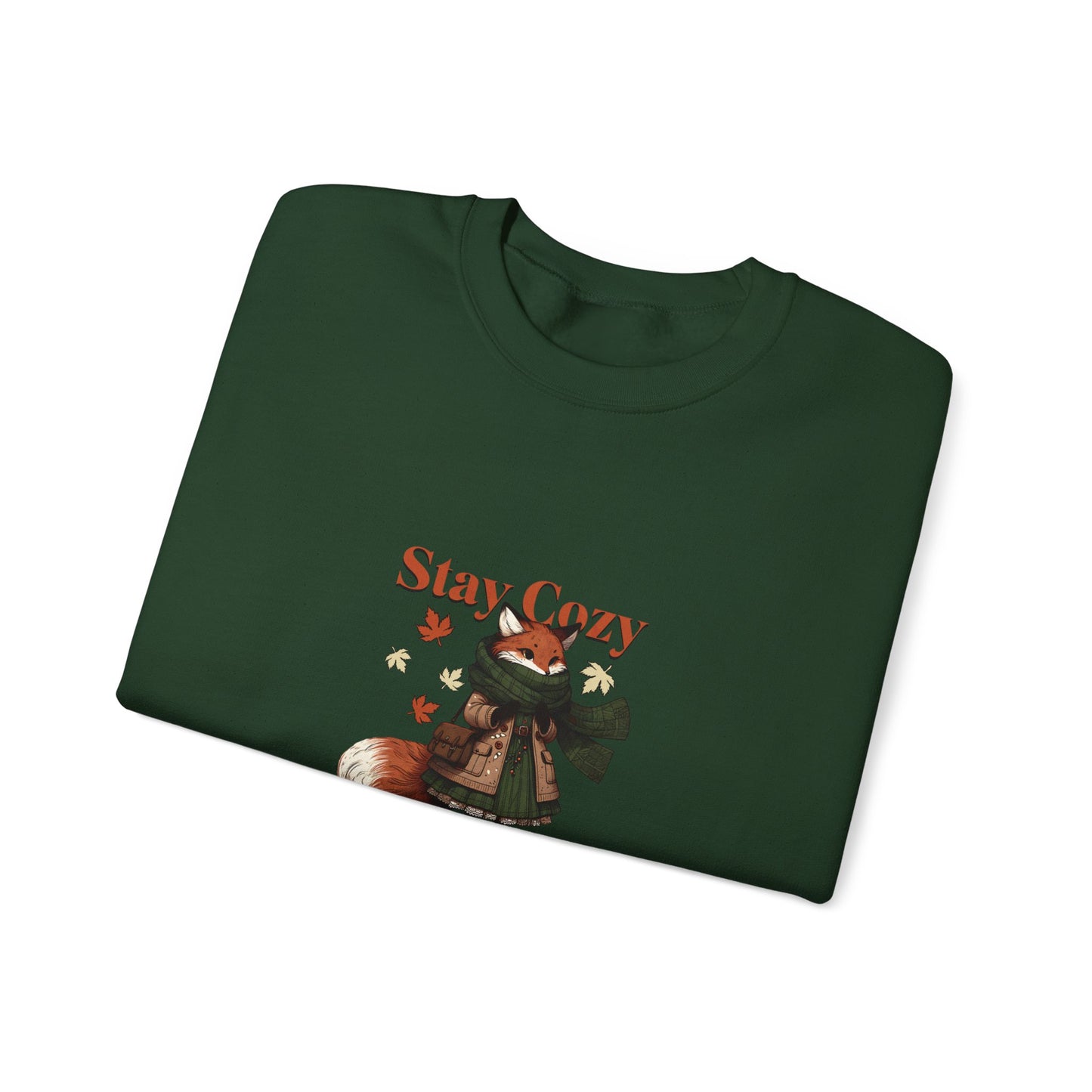 Stay Cozy Stay Foxy Women's Heavy Blend™ Crewneck Sweatshirt