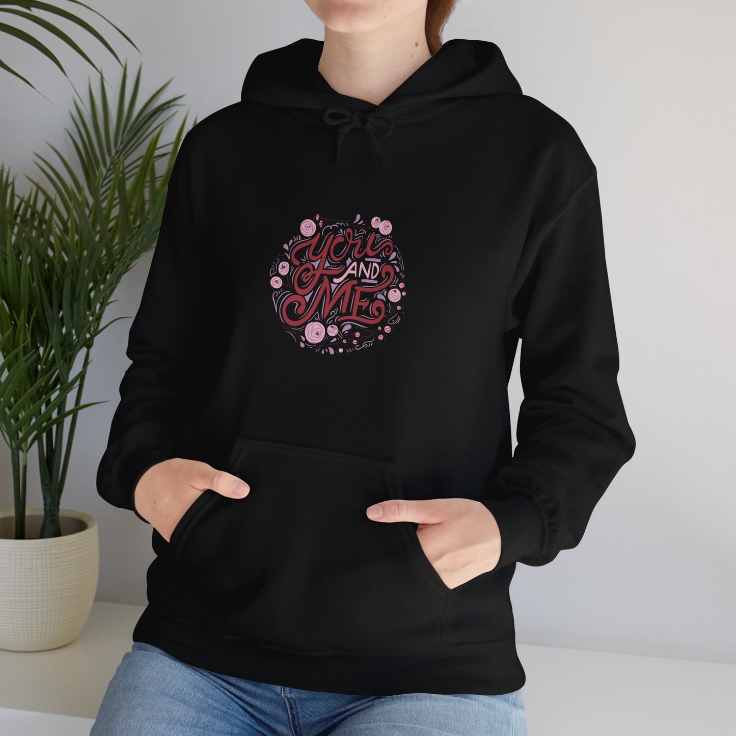 You And Me Women's Heavy Blend™ Hooded Sweatshirt