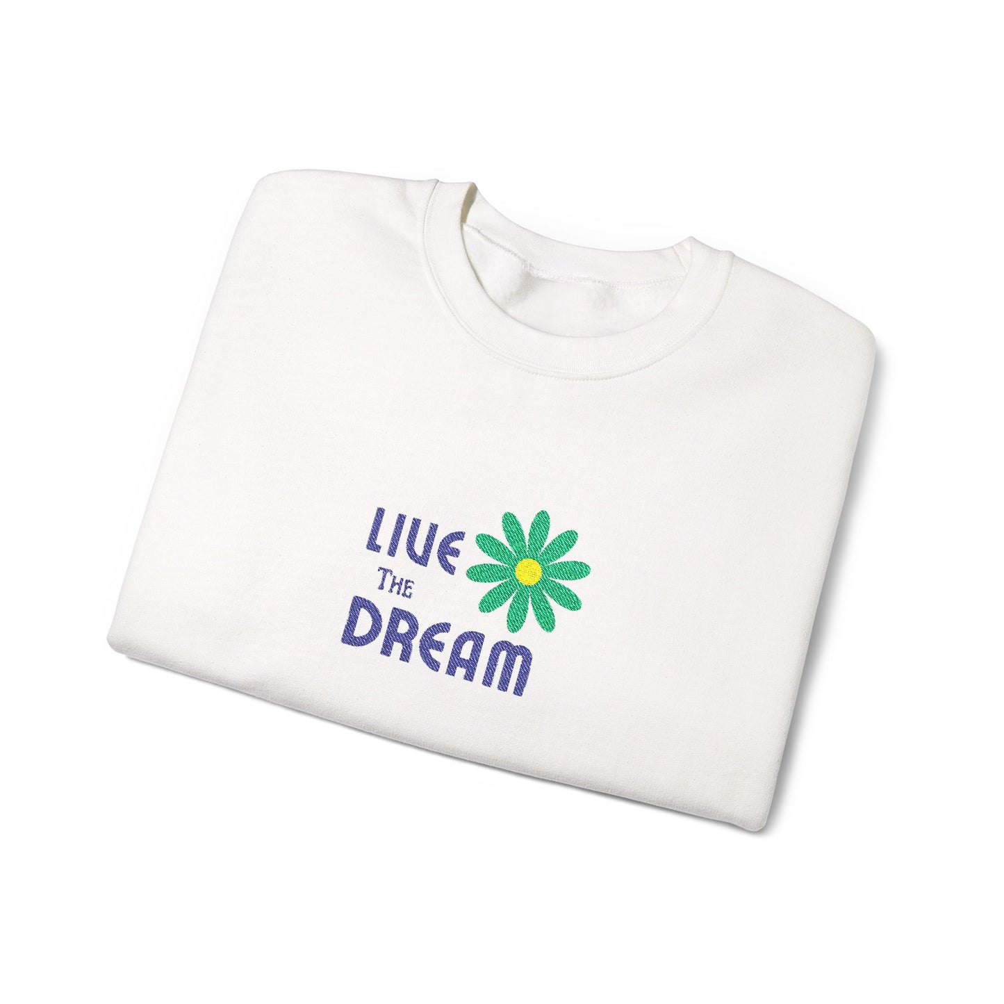 Live The Dream Unisex Heavy Blend™ Crewneck Sweatshirt