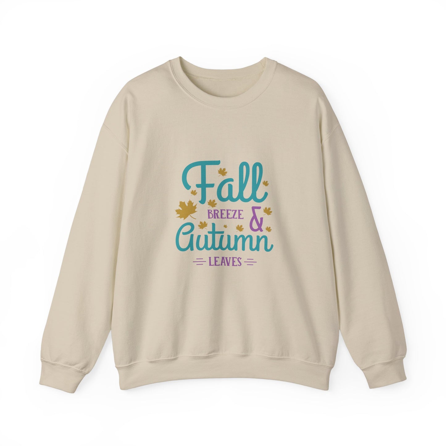 Fall Breeze And Autumn Leaves Unisex Heavy Blend™ Crewneck Sweatshirt