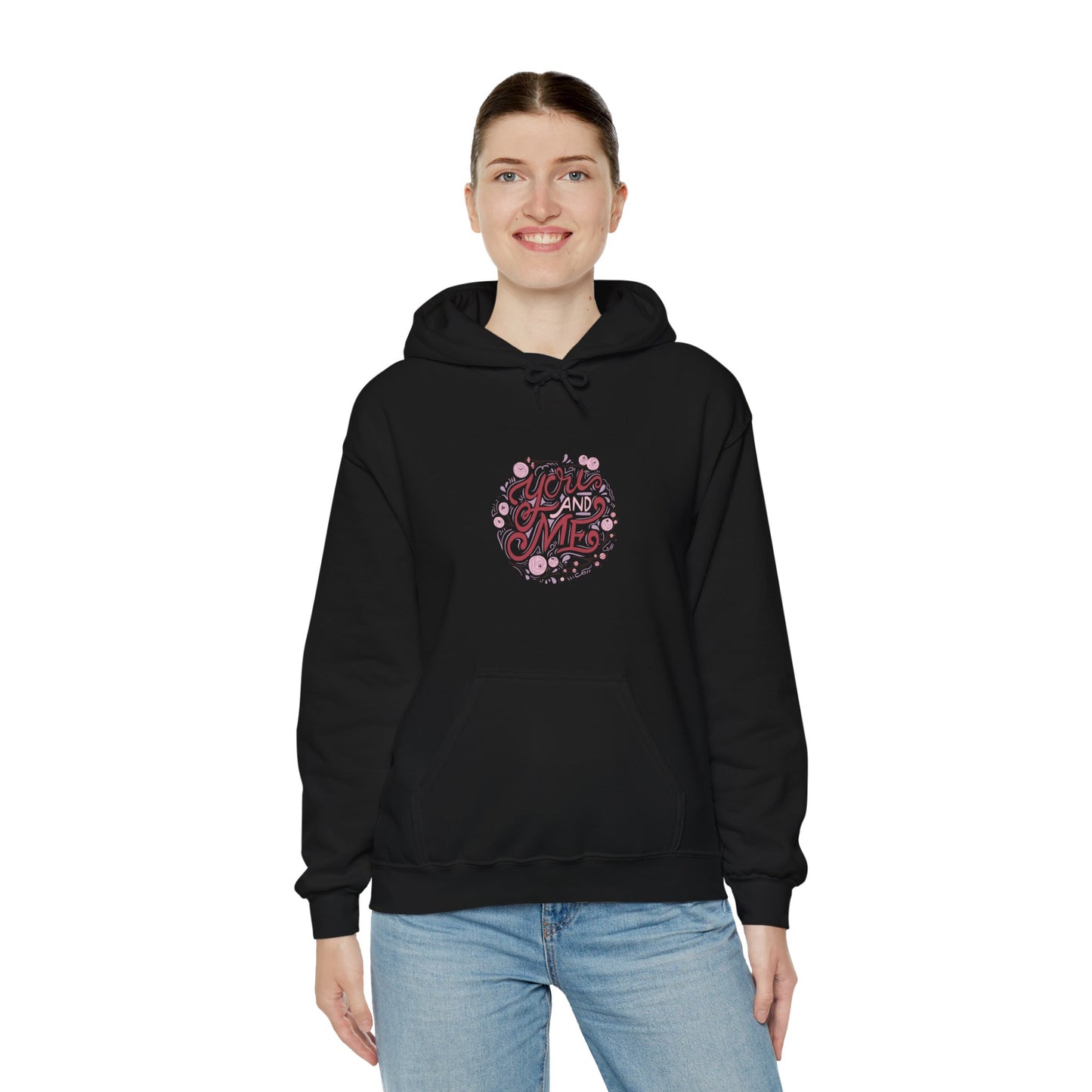 You And Me Women's Heavy Blend™ Hooded Sweatshirt